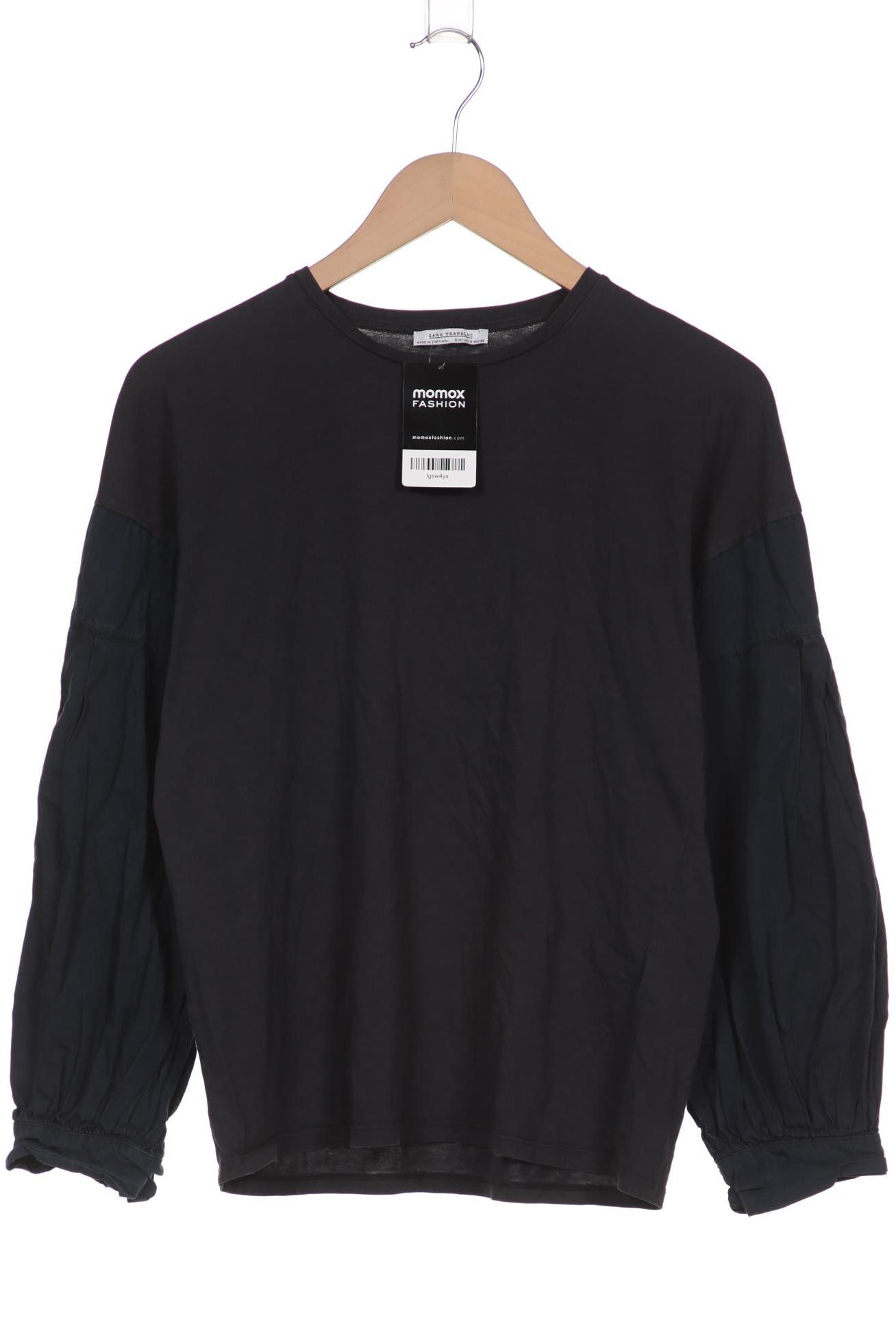 

ZARA Damen Langarmshirt, grau