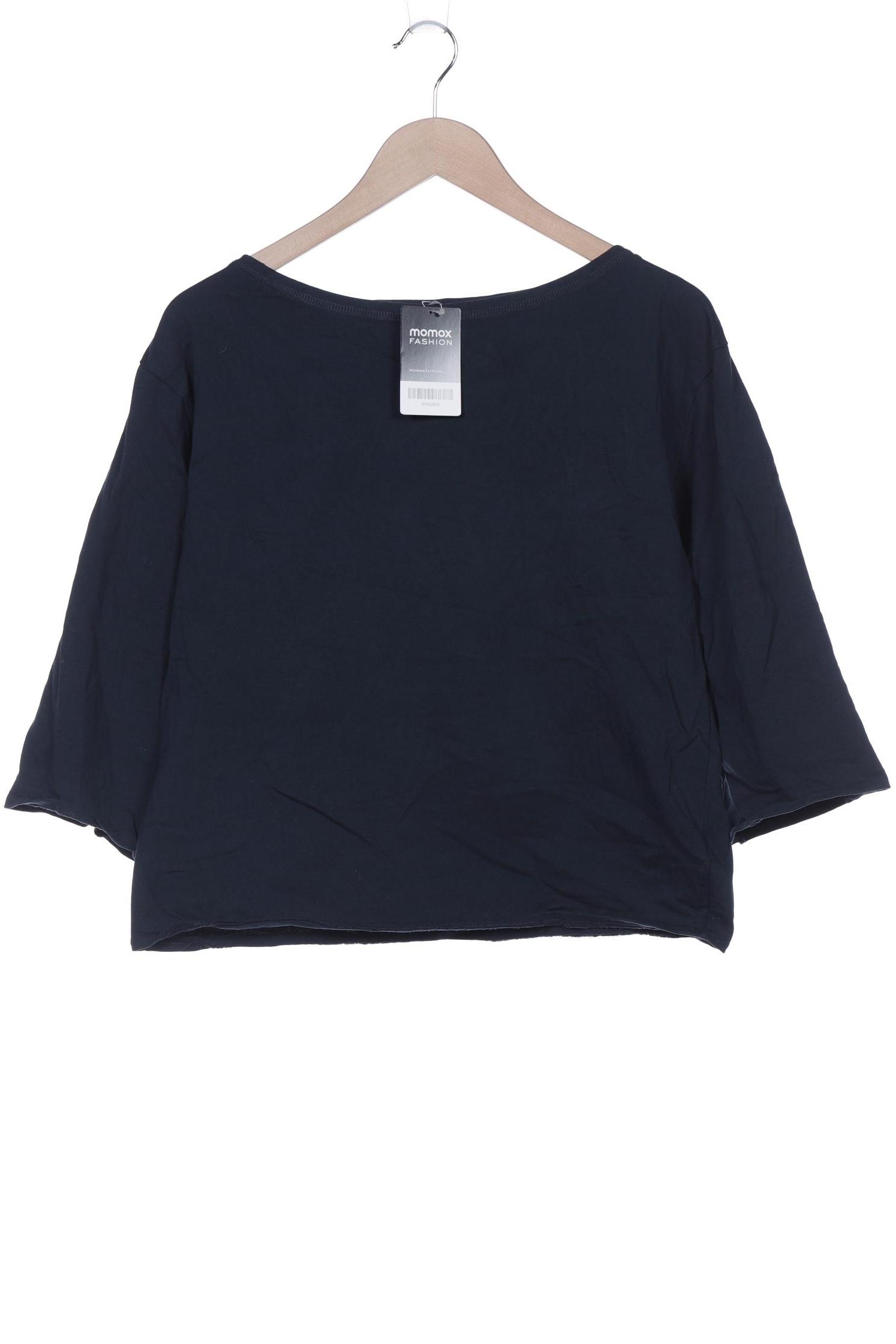 

Zara Damen Langarmshirt, marineblau, Gr. 38