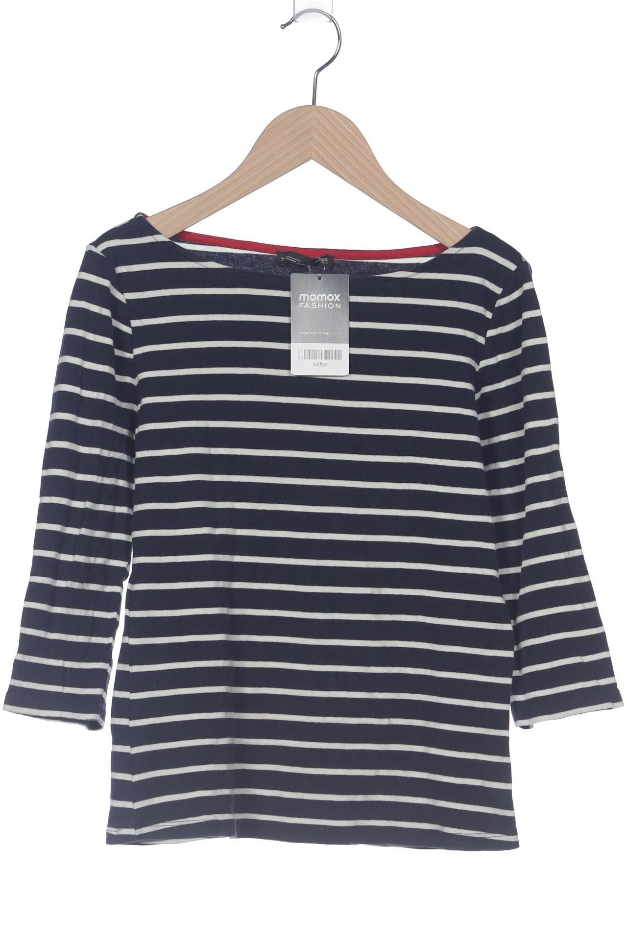 

Zara Damen Langarmshirt, marineblau, Gr. 38