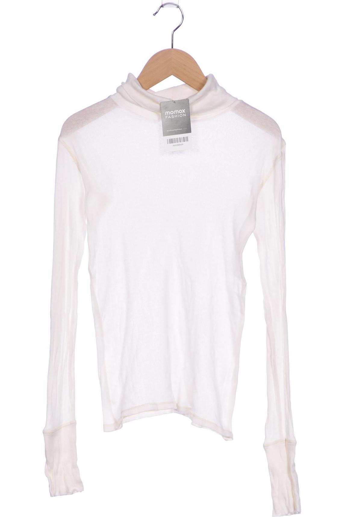 

Zara Damen Langarmshirt, cremeweiß, Gr. 36
