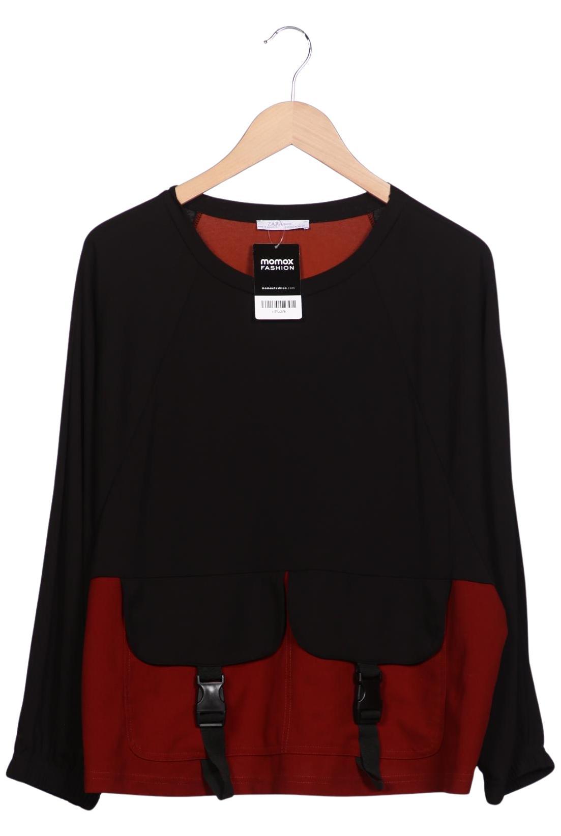 

Zara Damen Langarmshirt, mehrfarbig, Gr. 38