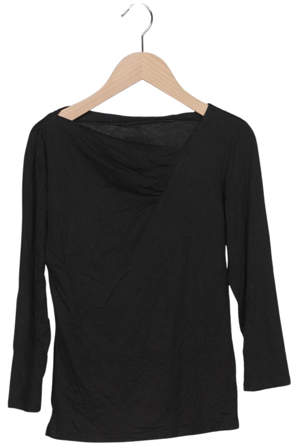 

Zara Damen Langarmshirt, schwarz, Gr. 38