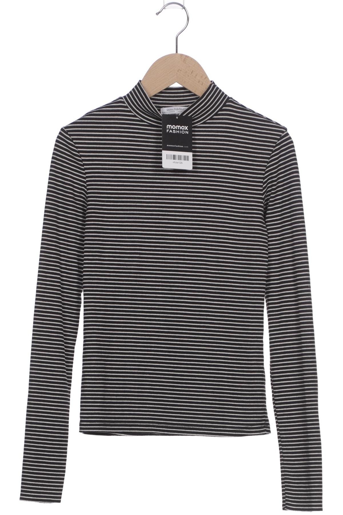 

Zara Damen Langarmshirt, schwarz, Gr. 36