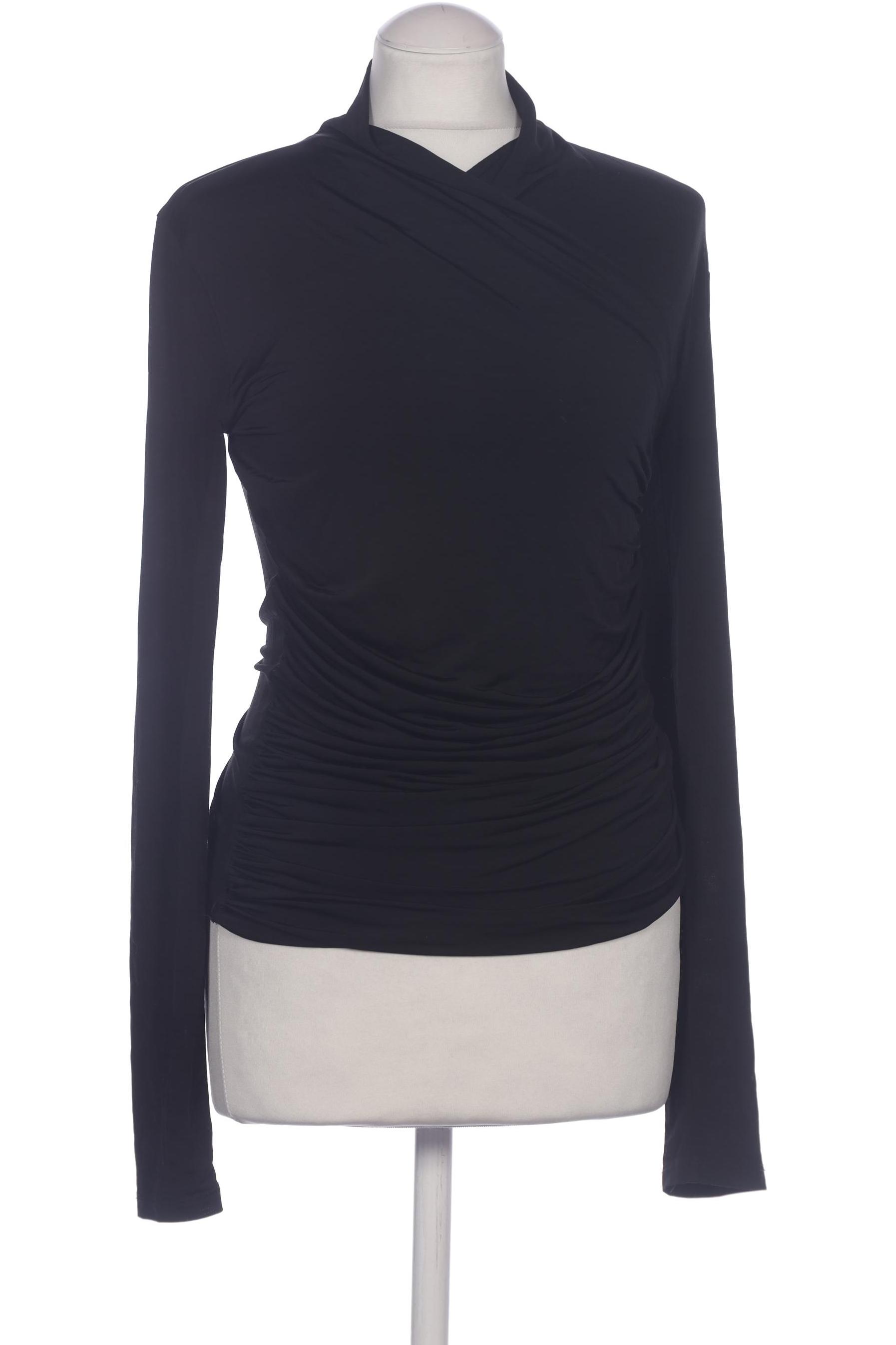 

Zara Damen Langarmshirt, schwarz, Gr. 38