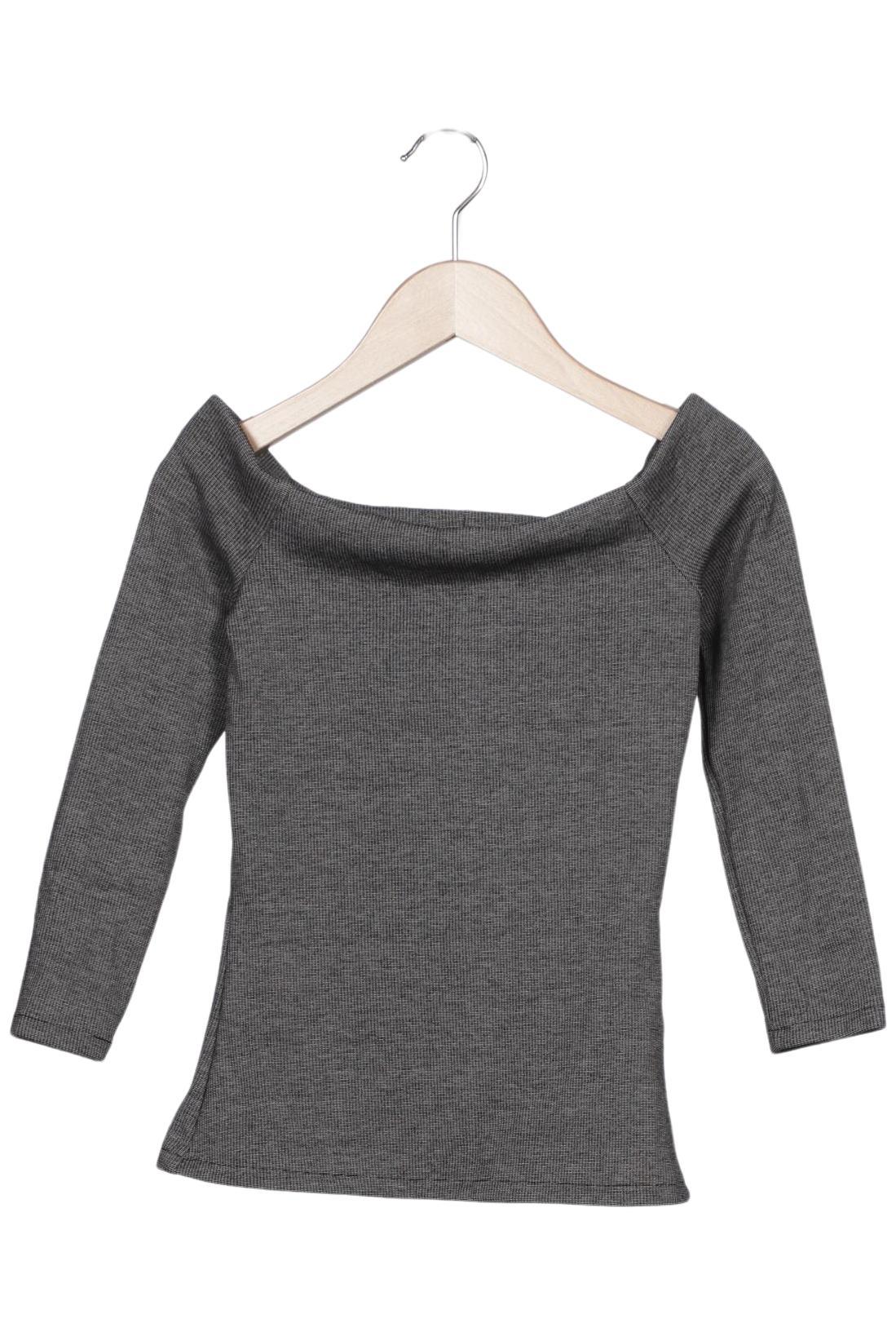 

Zara Damen Langarmshirt, grau, Gr. 36