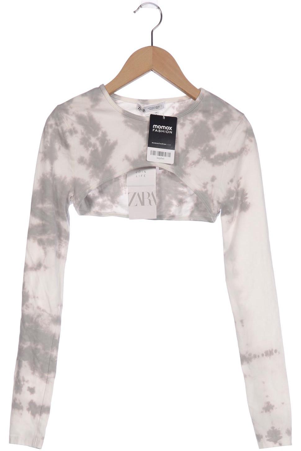 

ZARA Damen Langarmshirt, grau