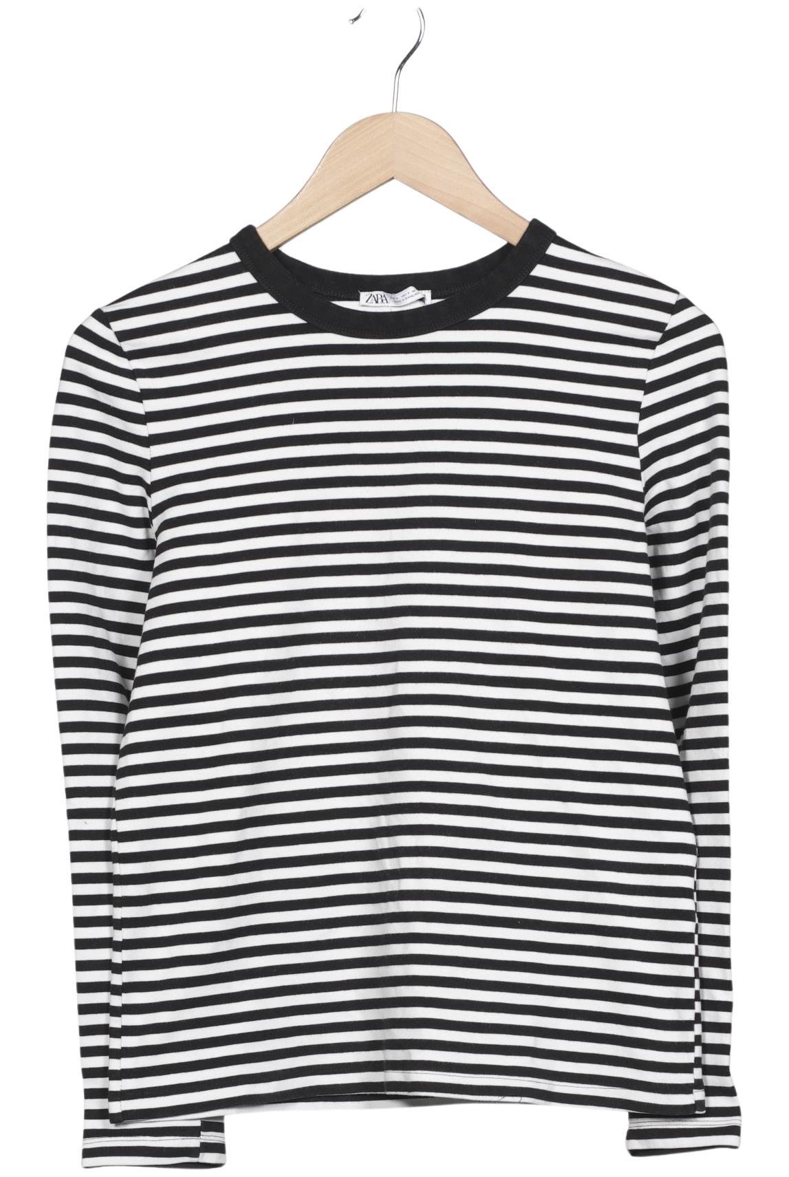 

Zara Damen Langarmshirt, mehrfarbig, Gr. 36