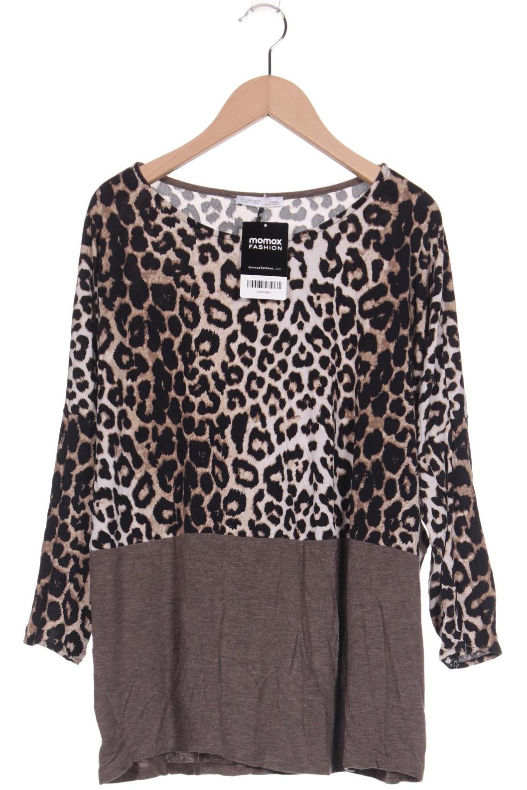 

ZARA Damen Langarmshirt, grau