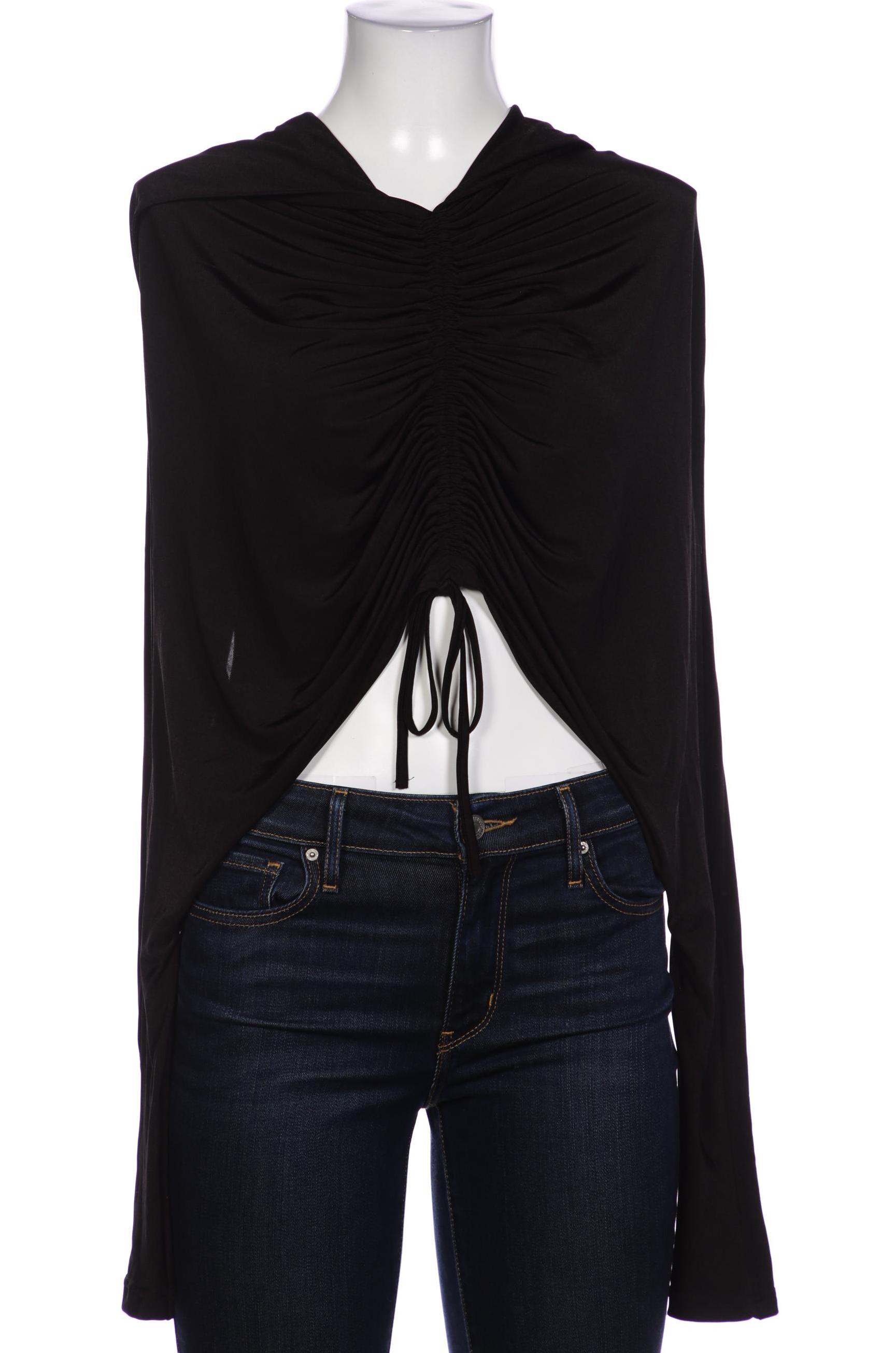 

Zara Damen Langarmshirt, schwarz, Gr. 36