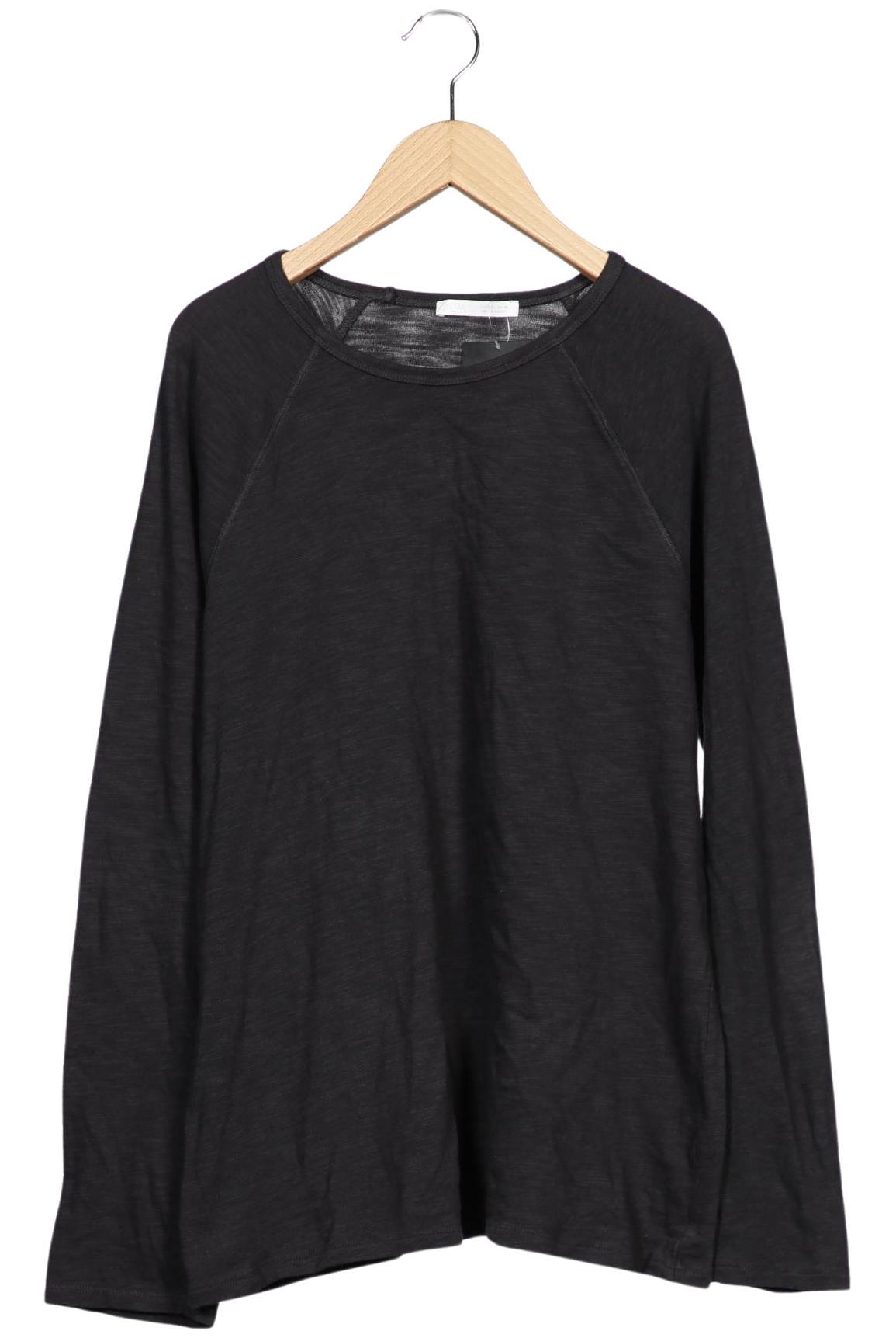 

Zara Damen Langarmshirt, grau, Gr. 42