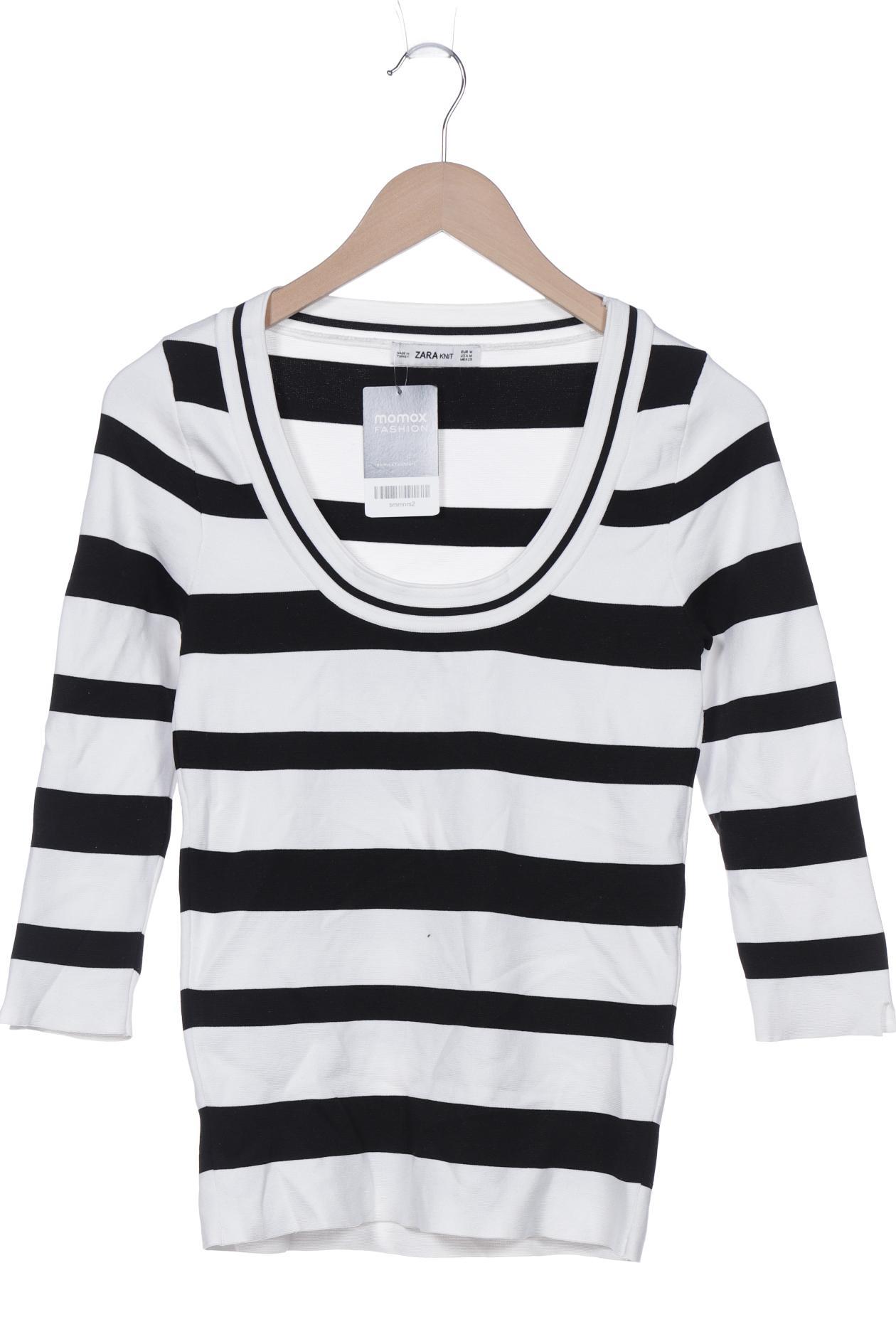 

Zara Damen Langarmshirt, weiß, Gr. 38