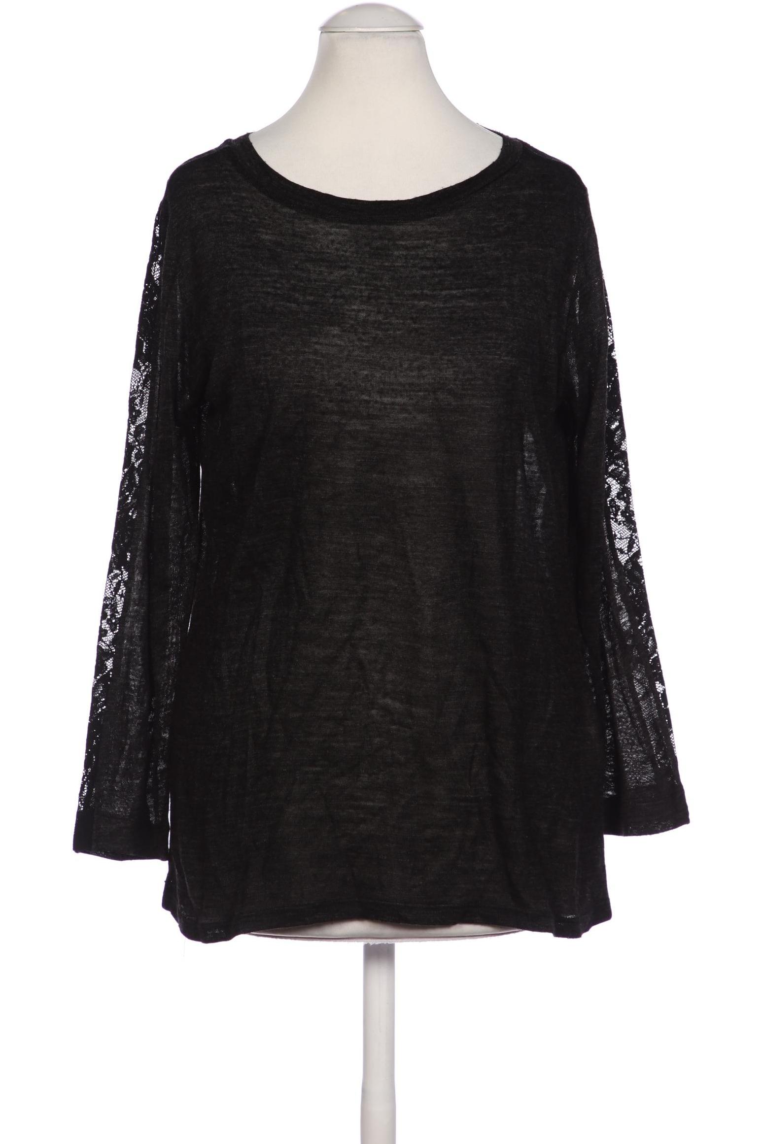 

Zara Damen Langarmshirt, schwarz, Gr. 36