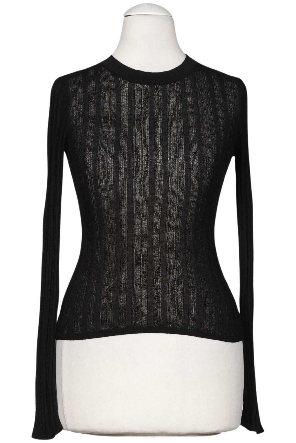 

Zara Damen Langarmshirt, schwarz, Gr. 34