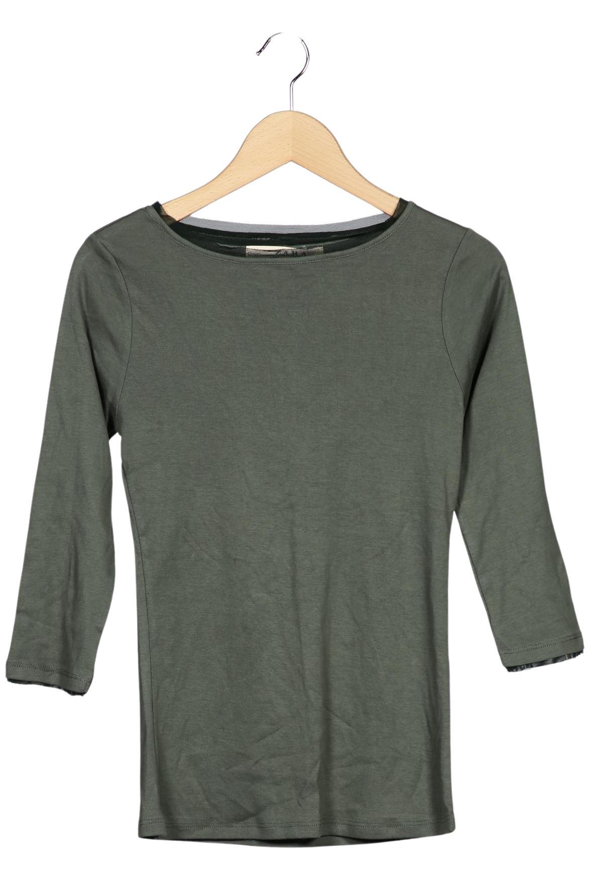 

Zara Damen Langarmshirt, grün, Gr. 38