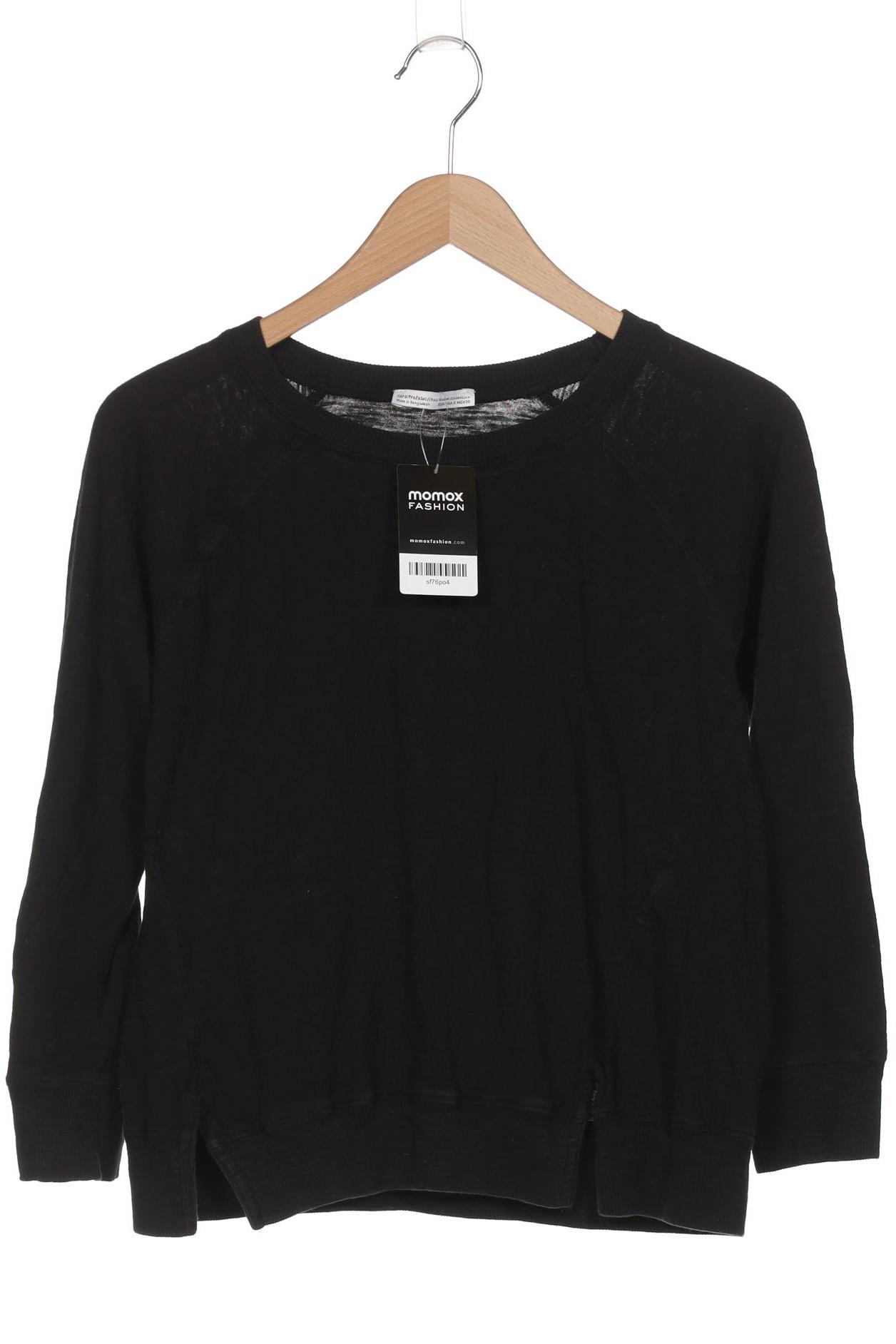 

Zara Damen Langarmshirt, schwarz, Gr. 36