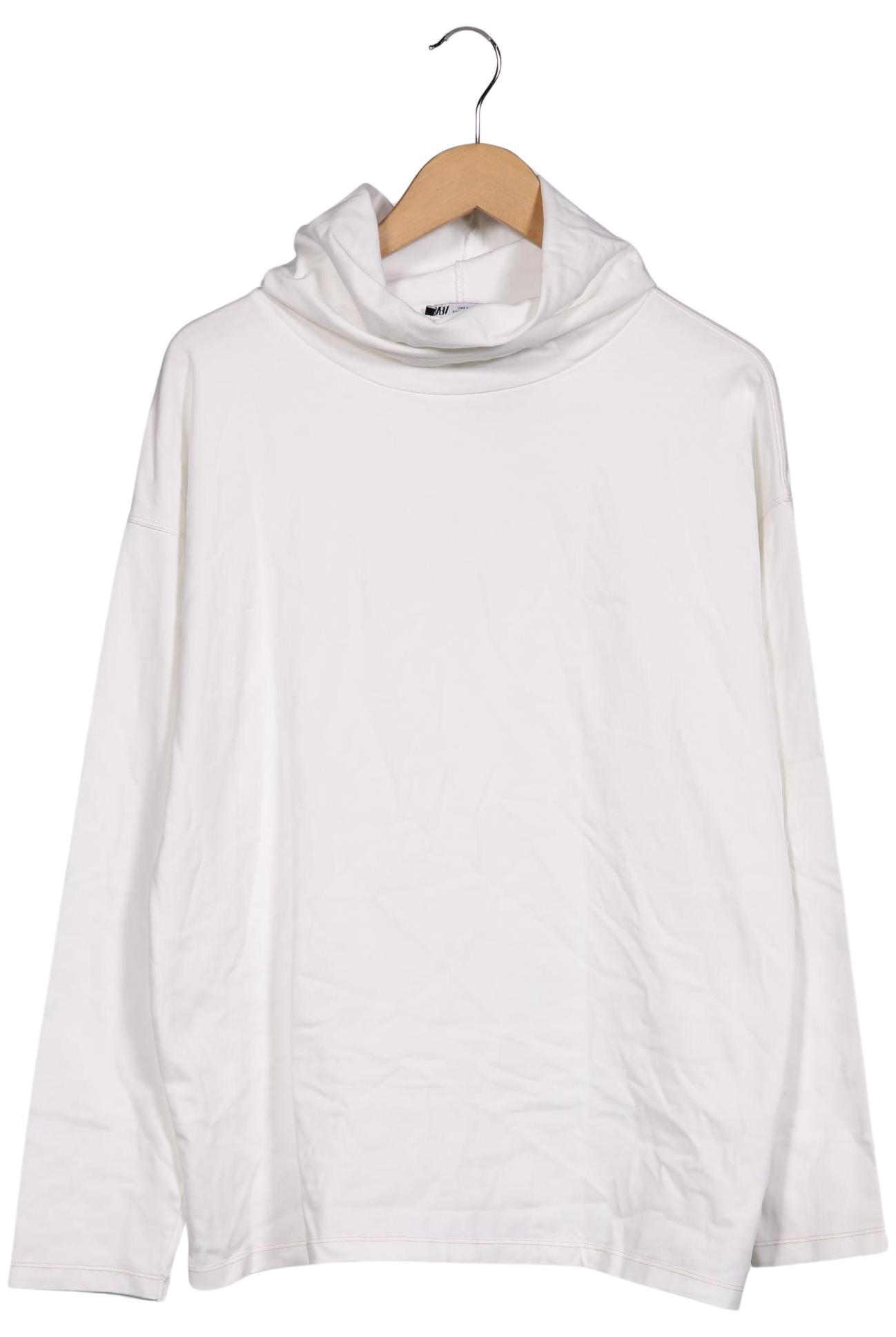 

Zara Damen Langarmshirt, weiß, Gr. 38