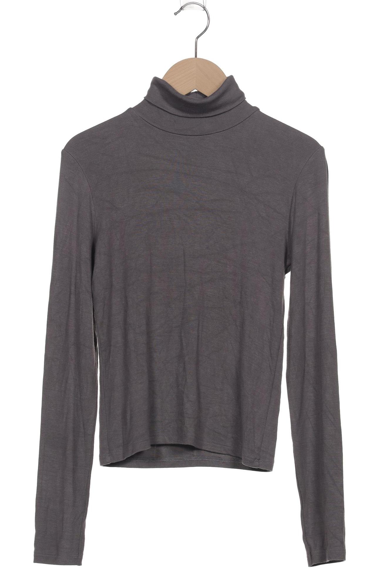 

Zara Damen Langarmshirt, grau, Gr. 38