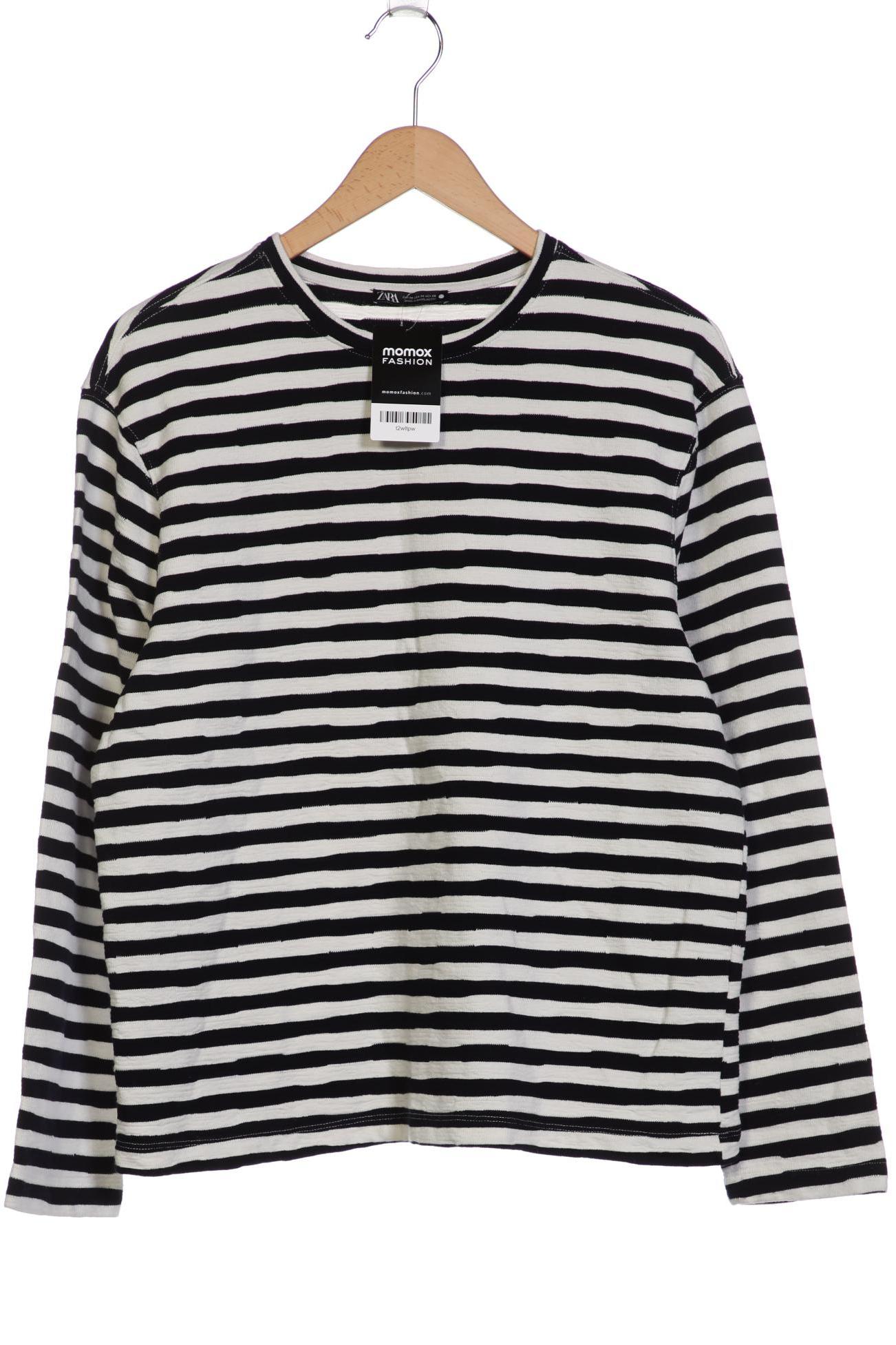 

Zara Damen Langarmshirt, schwarz, Gr. 38