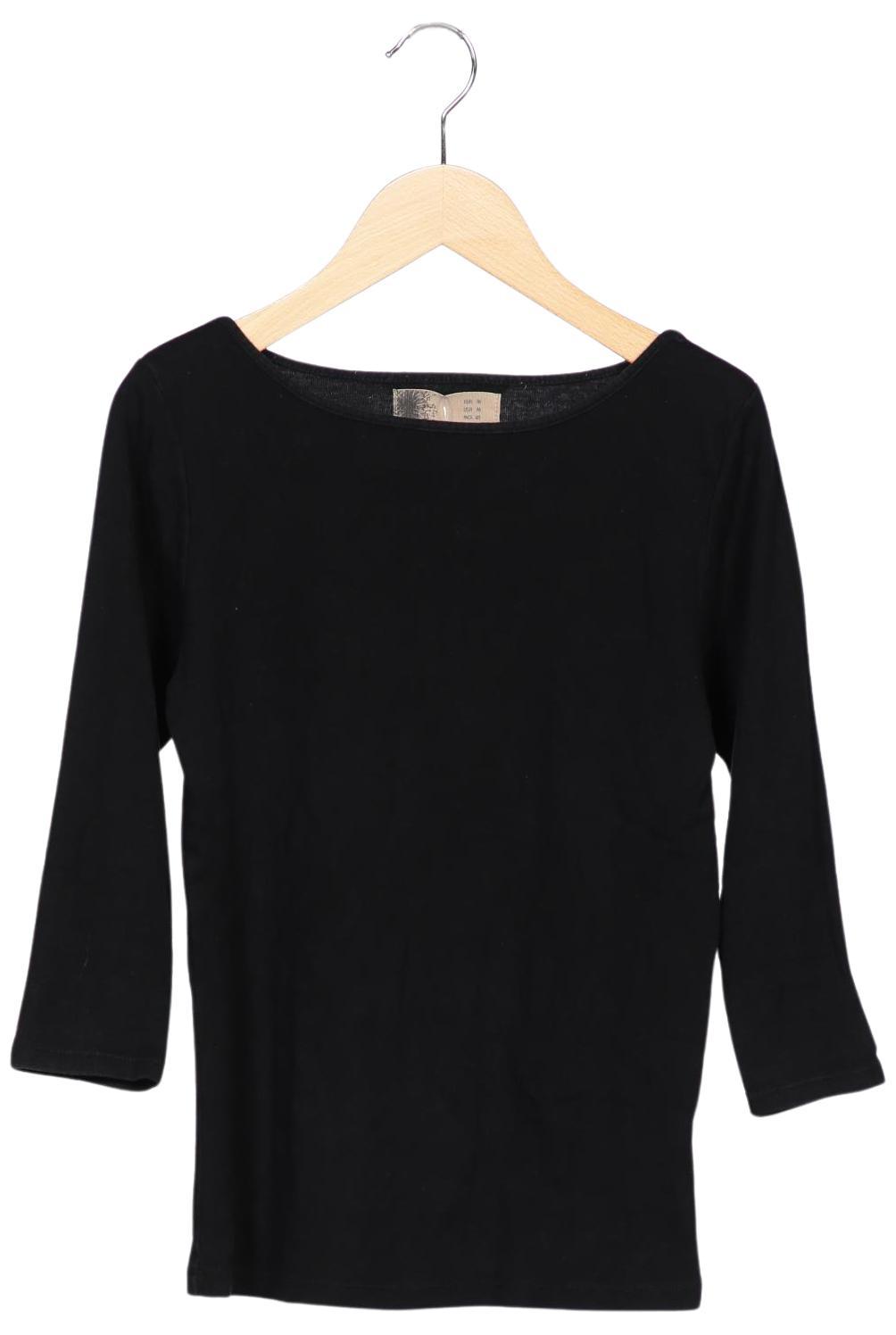 

Zara Damen Langarmshirt, schwarz, Gr. 38