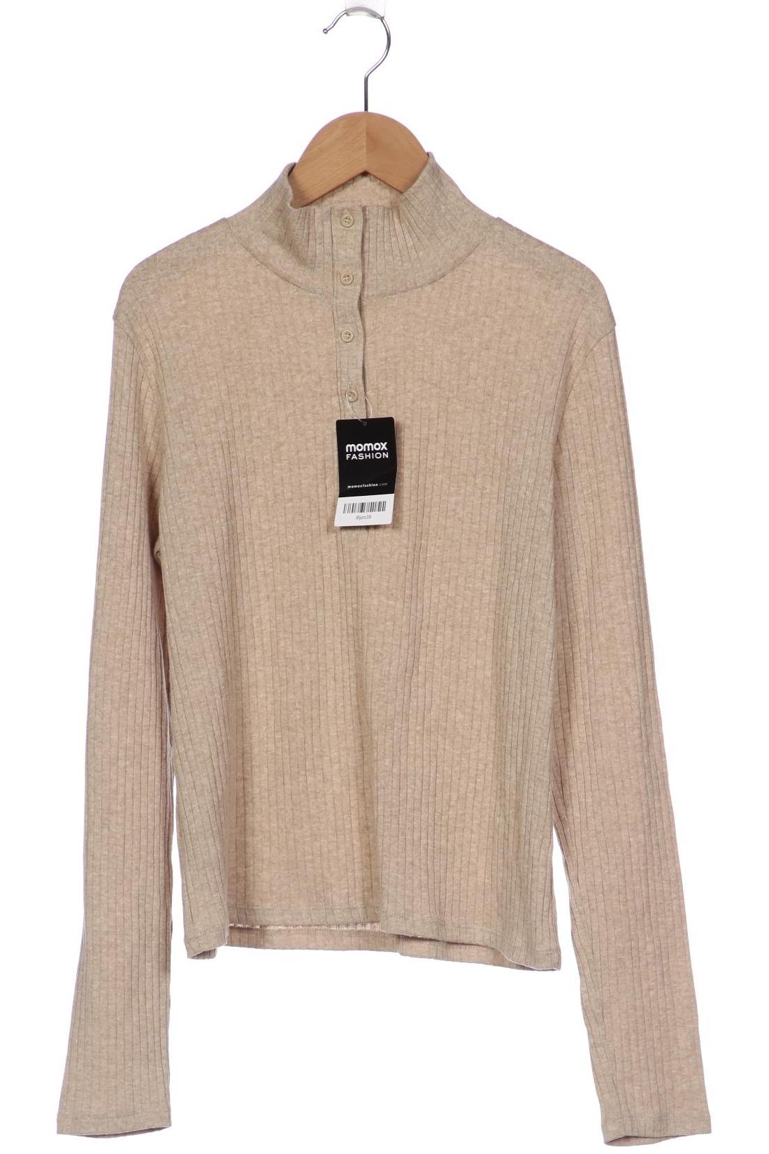 

ZARA Damen Langarmshirt, beige