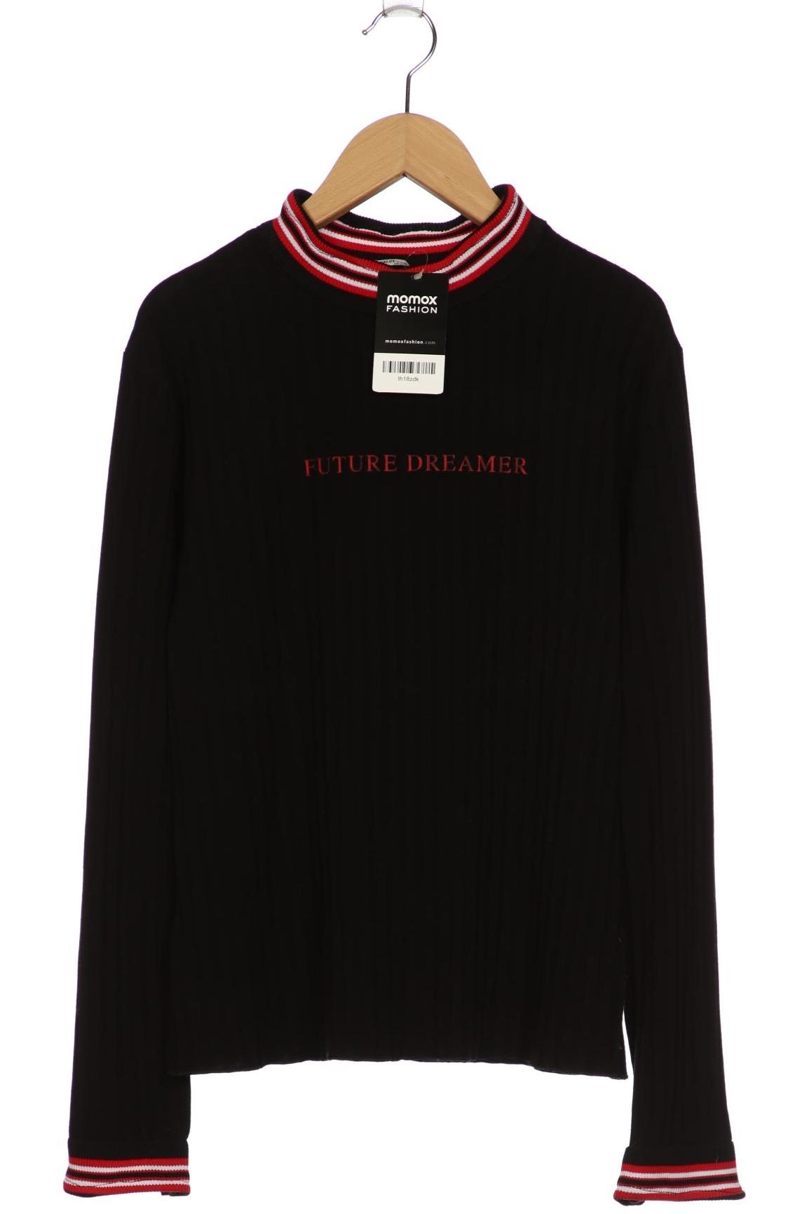 

Zara Damen Langarmshirt, schwarz, Gr. 38
