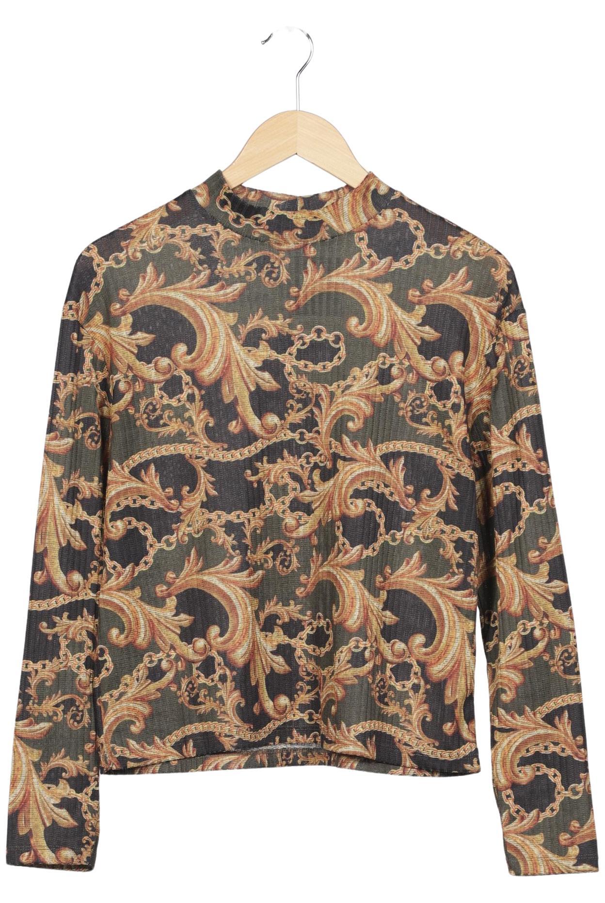 

Zara Damen Langarmshirt, mehrfarbig, Gr. 38