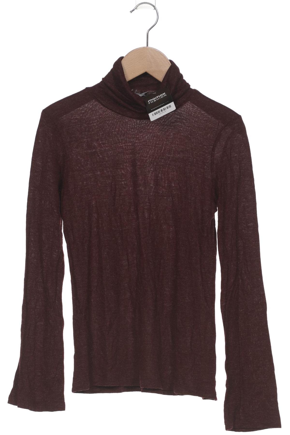 

Zara Damen Langarmshirt, bordeaux, Gr. 36
