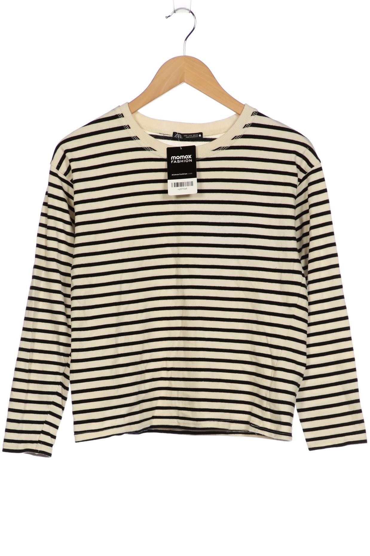 

Zara Damen Langarmshirt, beige, Gr. 36