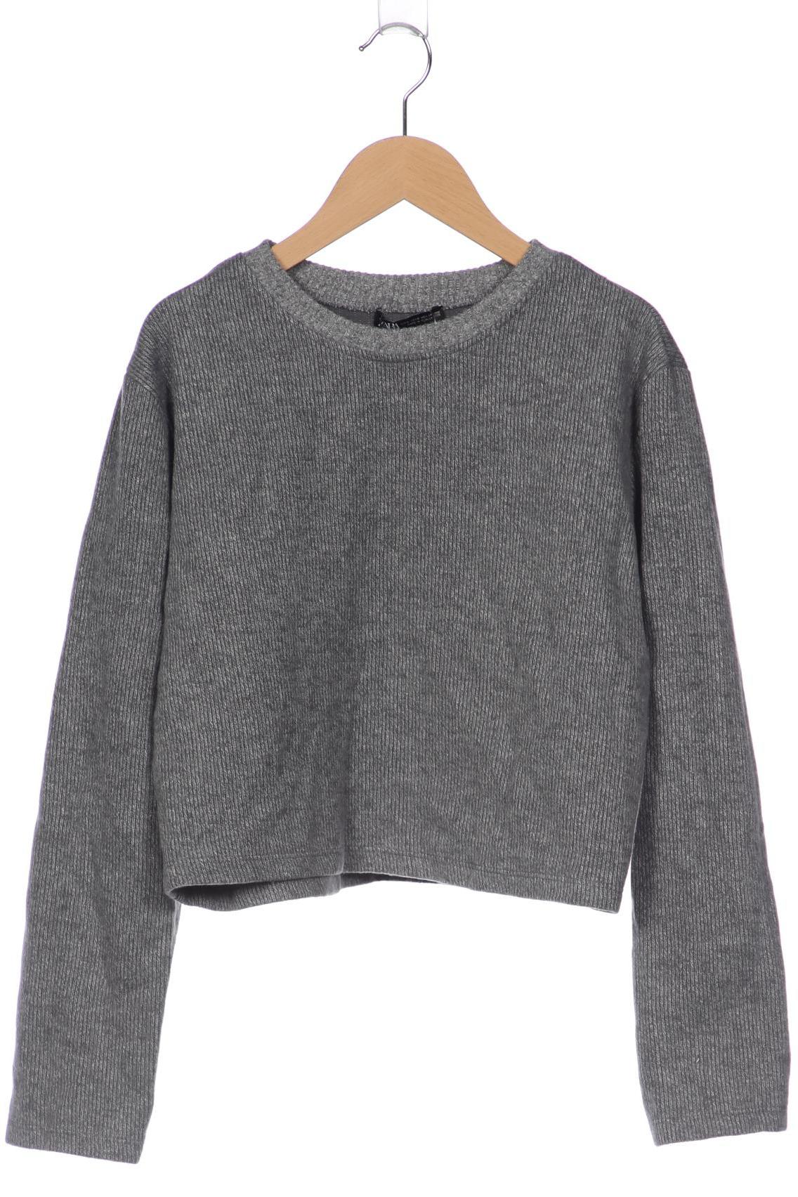 

ZARA Damen Langarmshirt, grau