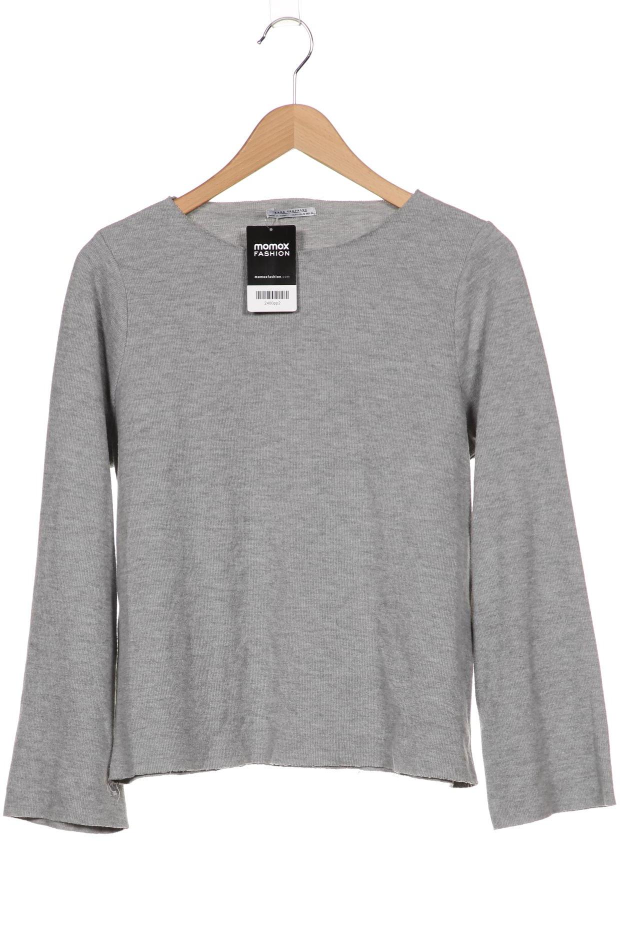 

ZARA Damen Langarmshirt, grau