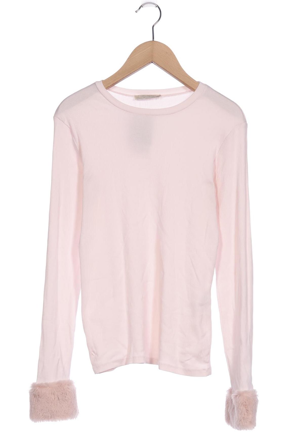 

Zara Damen Langarmshirt, pink, Gr. 38