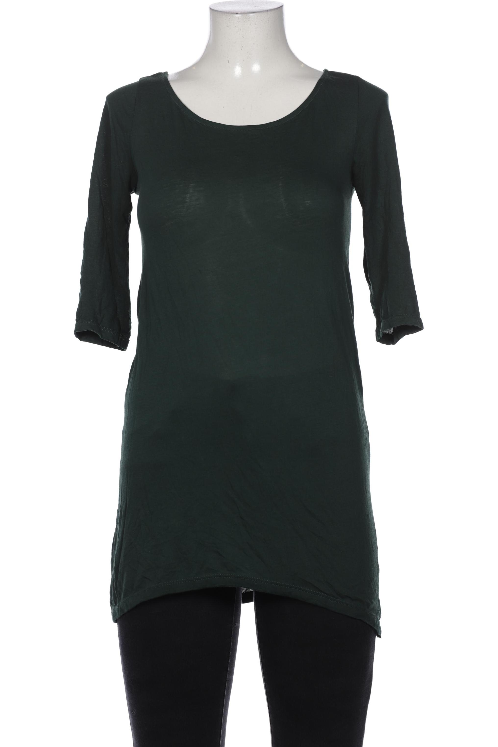 

Zara Damen Langarmshirt, grün, Gr. 36