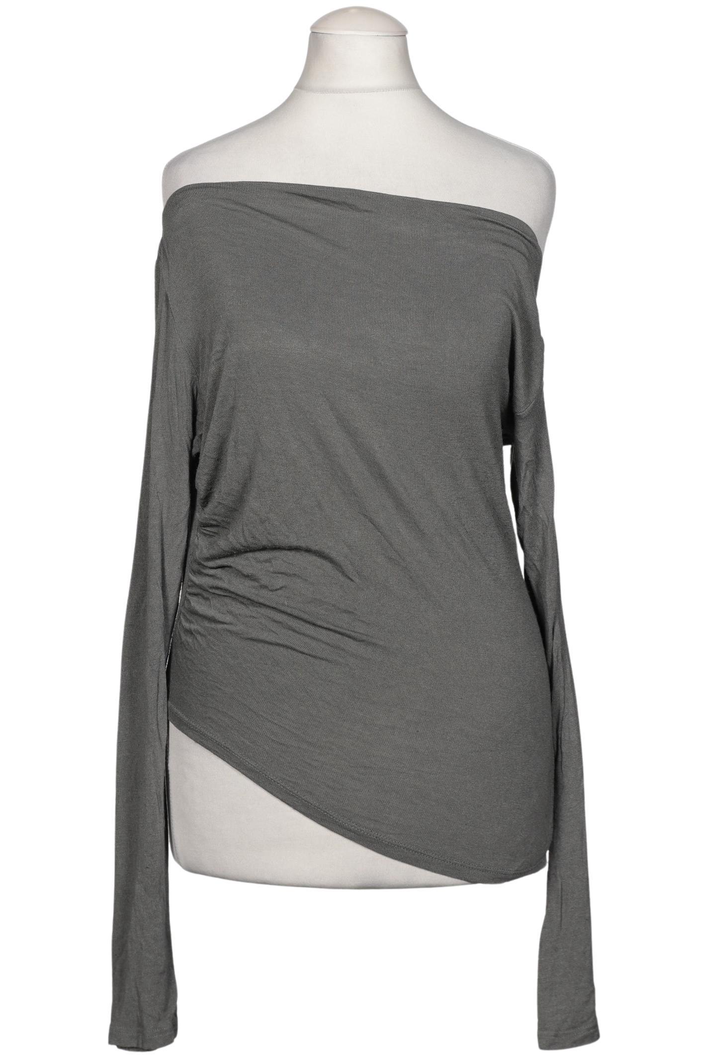 

Zara Damen Langarmshirt, grau, Gr. 38