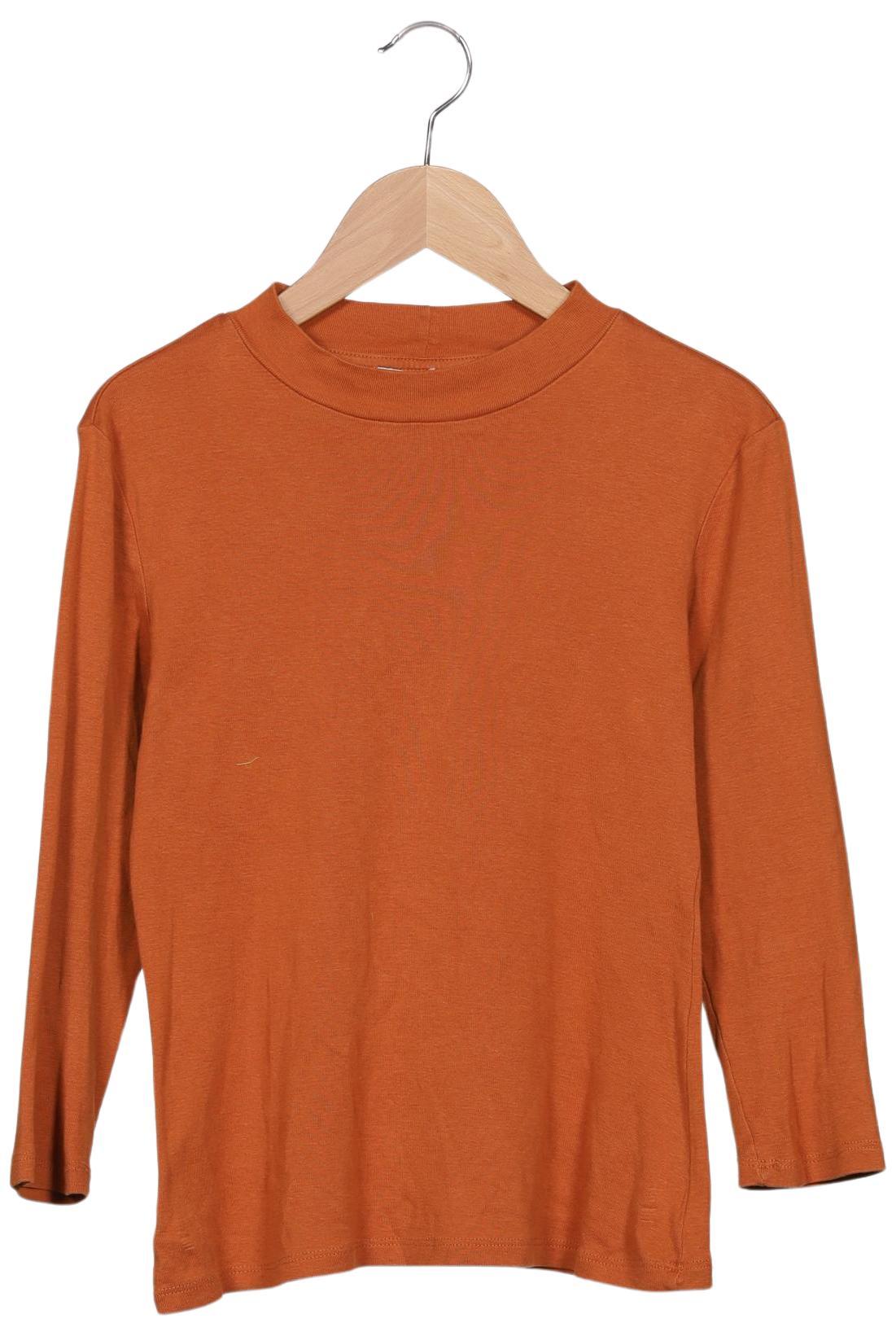 

Zara Damen Langarmshirt, orange, Gr. 38