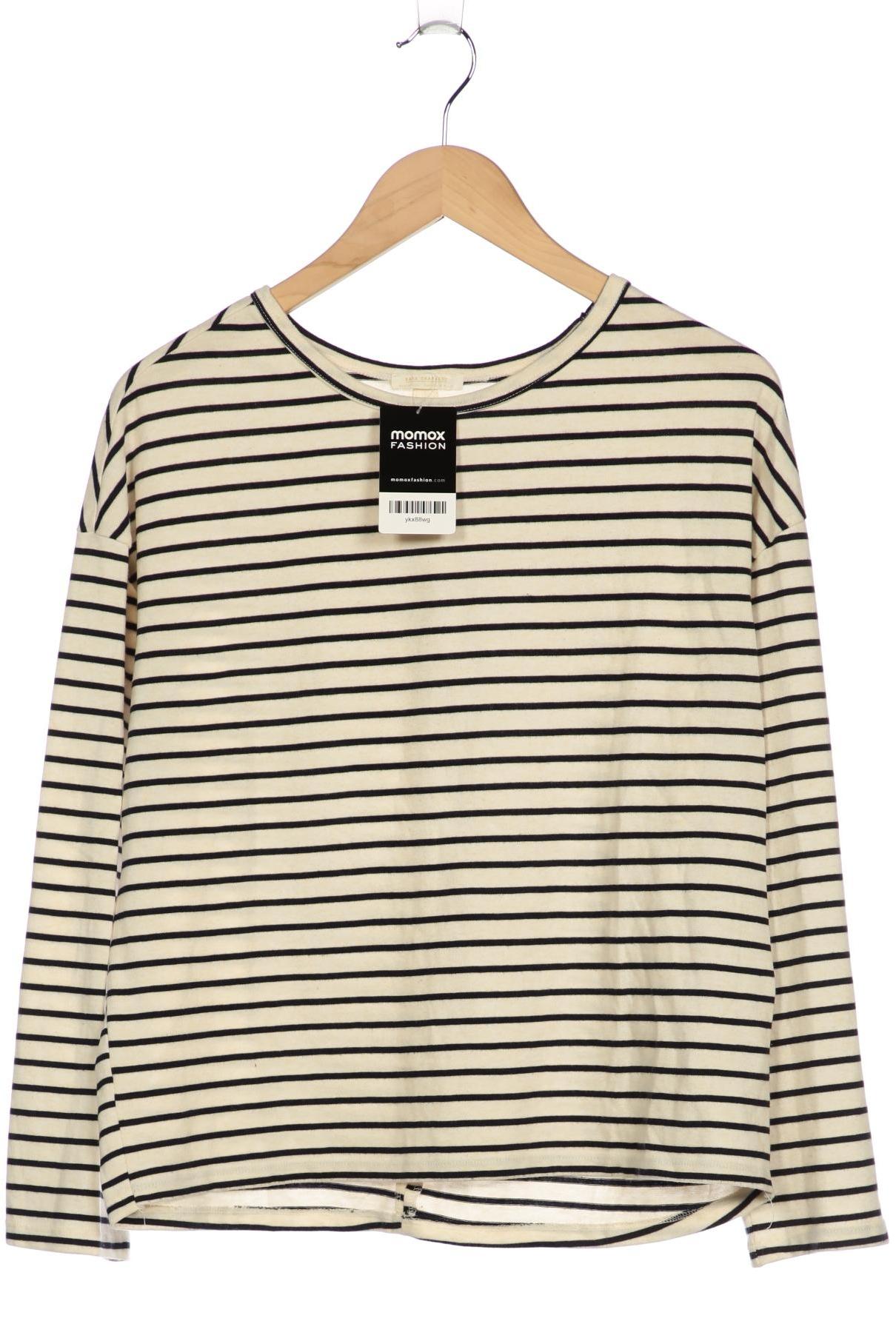 

Zara Damen Langarmshirt, cremeweiß, Gr. 38