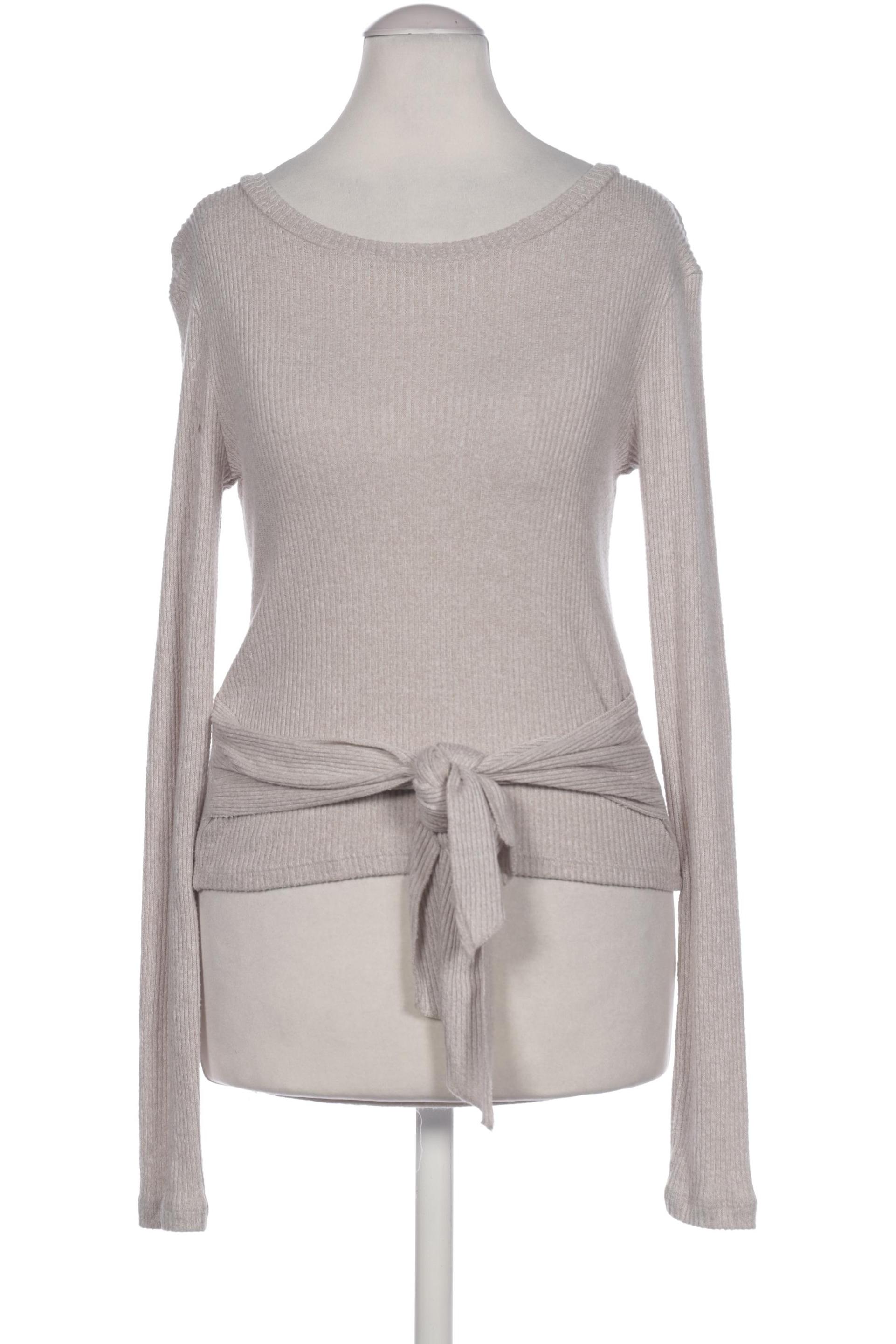

Zara Damen Langarmshirt, beige, Gr. 36