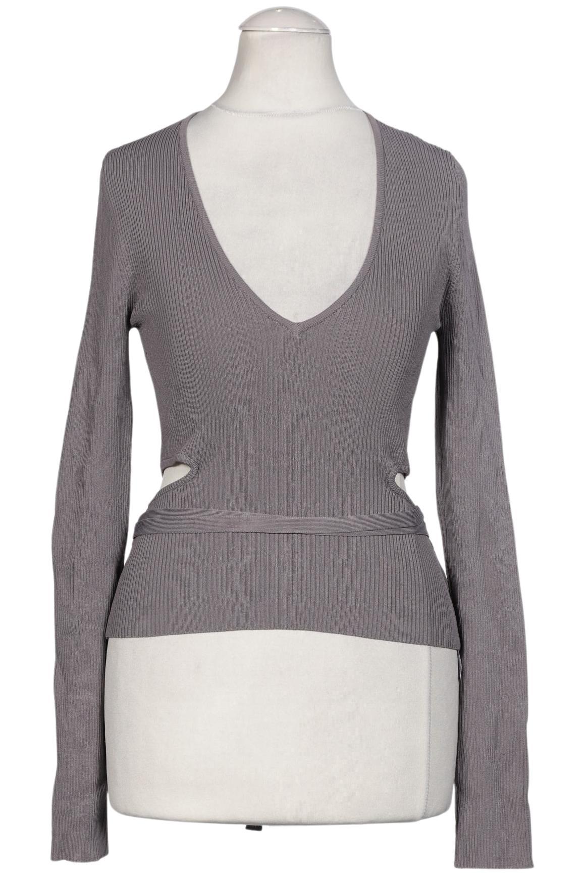 

Zara Damen Langarmshirt, grau, Gr. 36