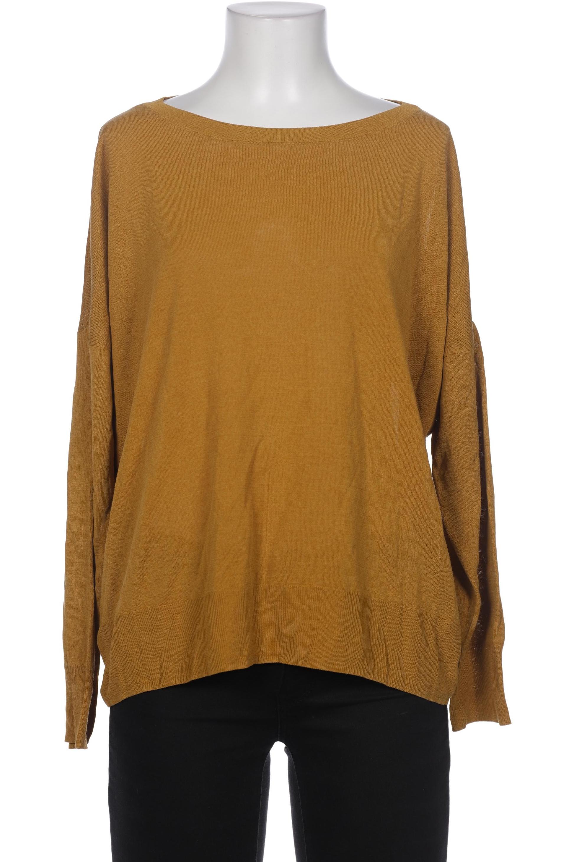 

Zara Damen Langarmshirt, gelb, Gr. 36