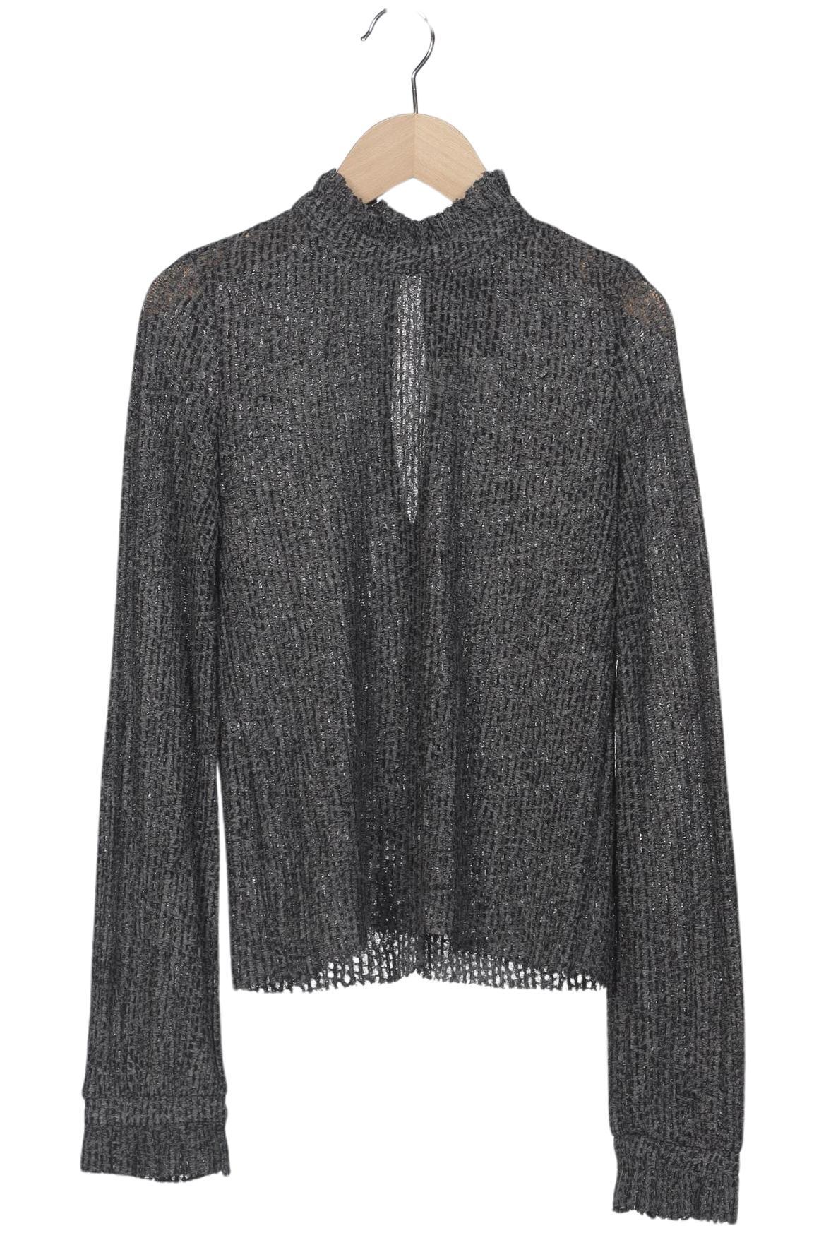 

Zara Damen Langarmshirt, grau, Gr. 36