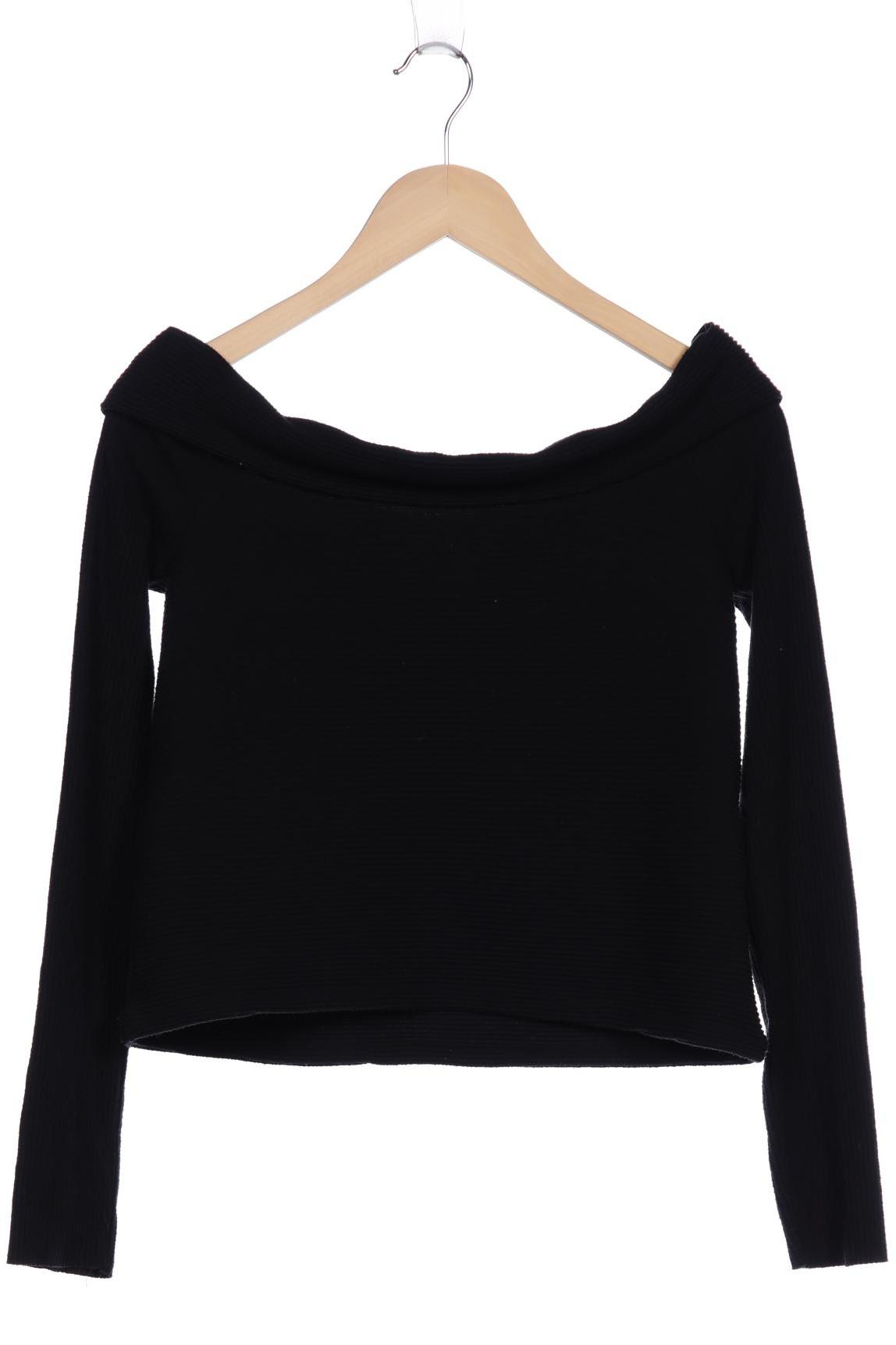 

ZARA Damen Langarmshirt, schwarz