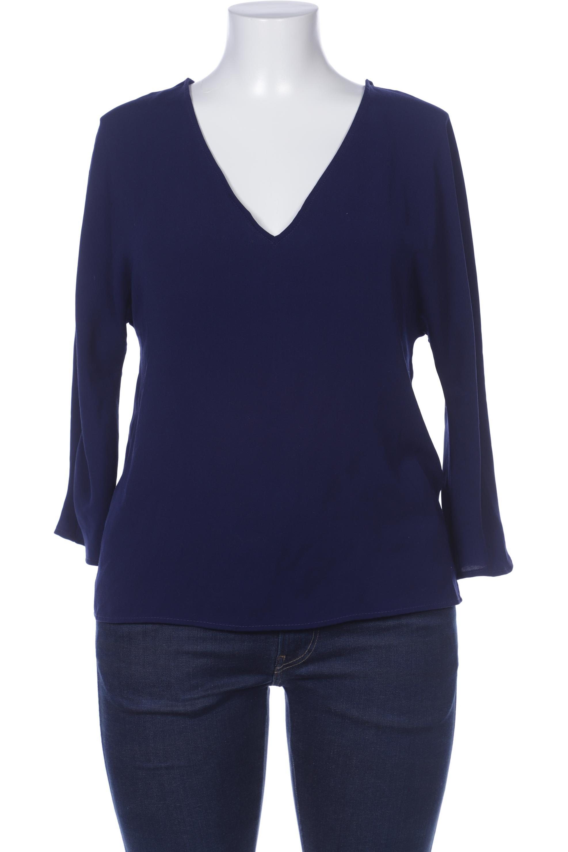 

Zara Damen Langarmshirt, marineblau, Gr. 42
