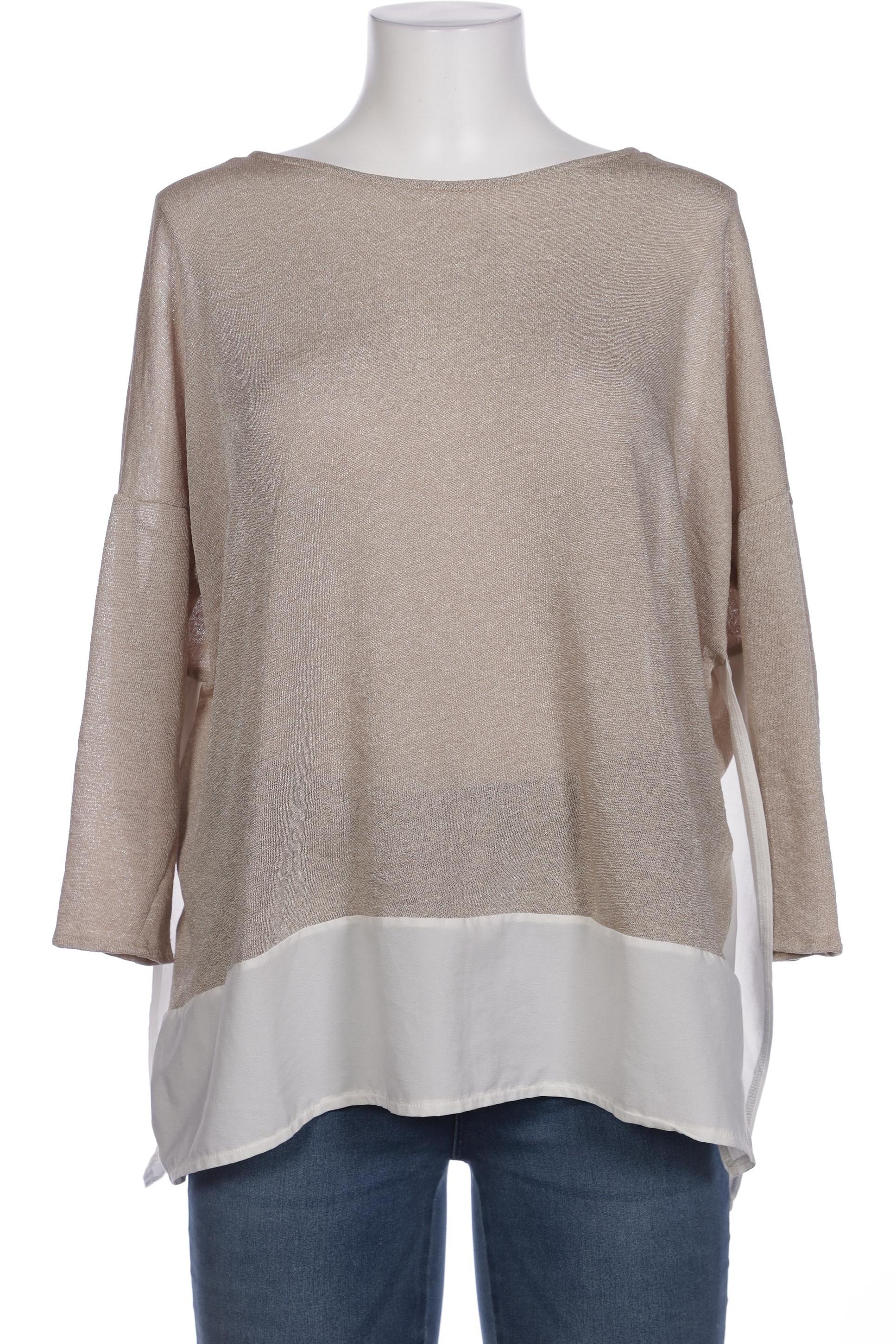 

Zara Damen Langarmshirt, beige, Gr. 38