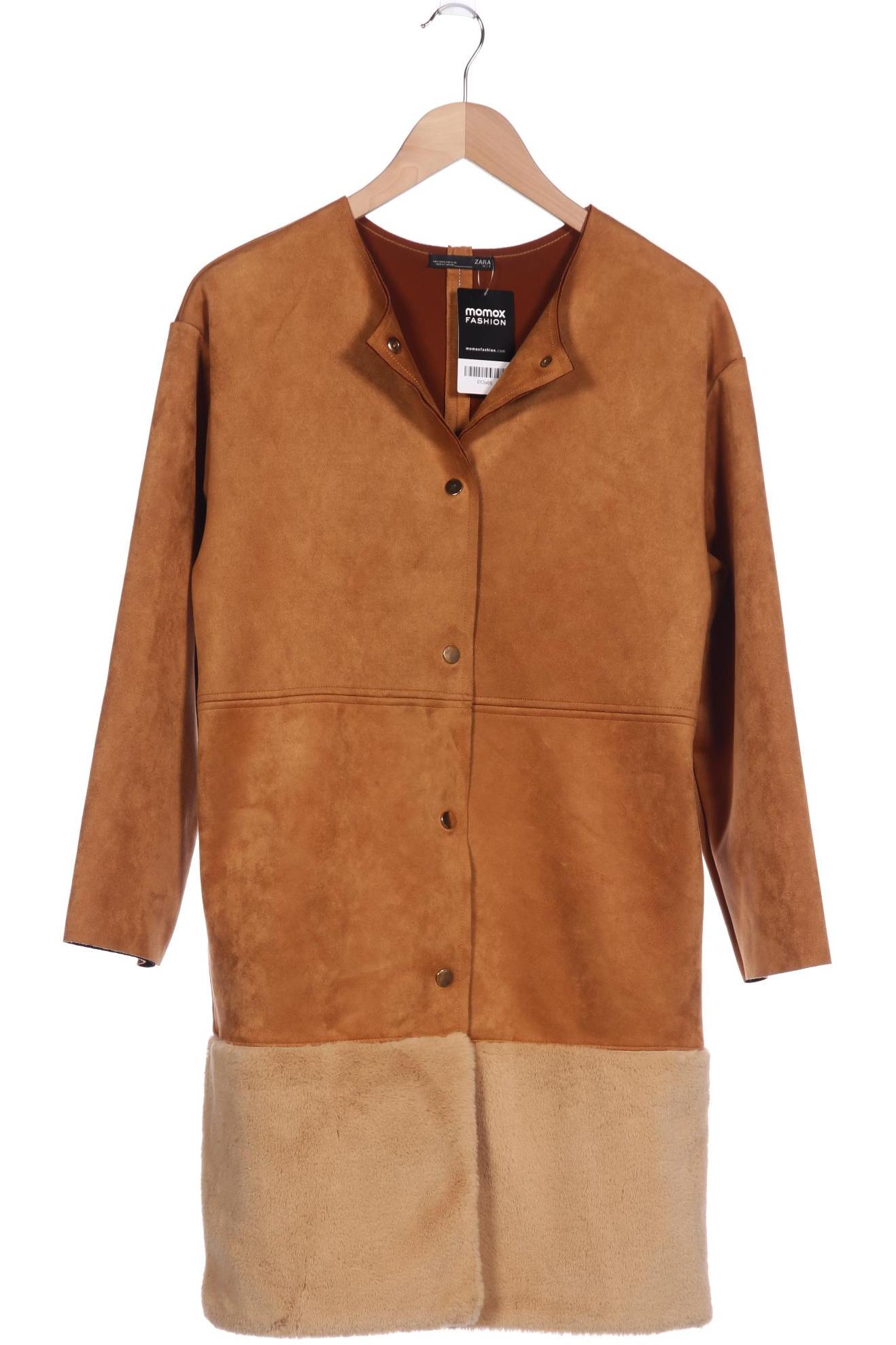 

ZARA Damen Mantel, orange