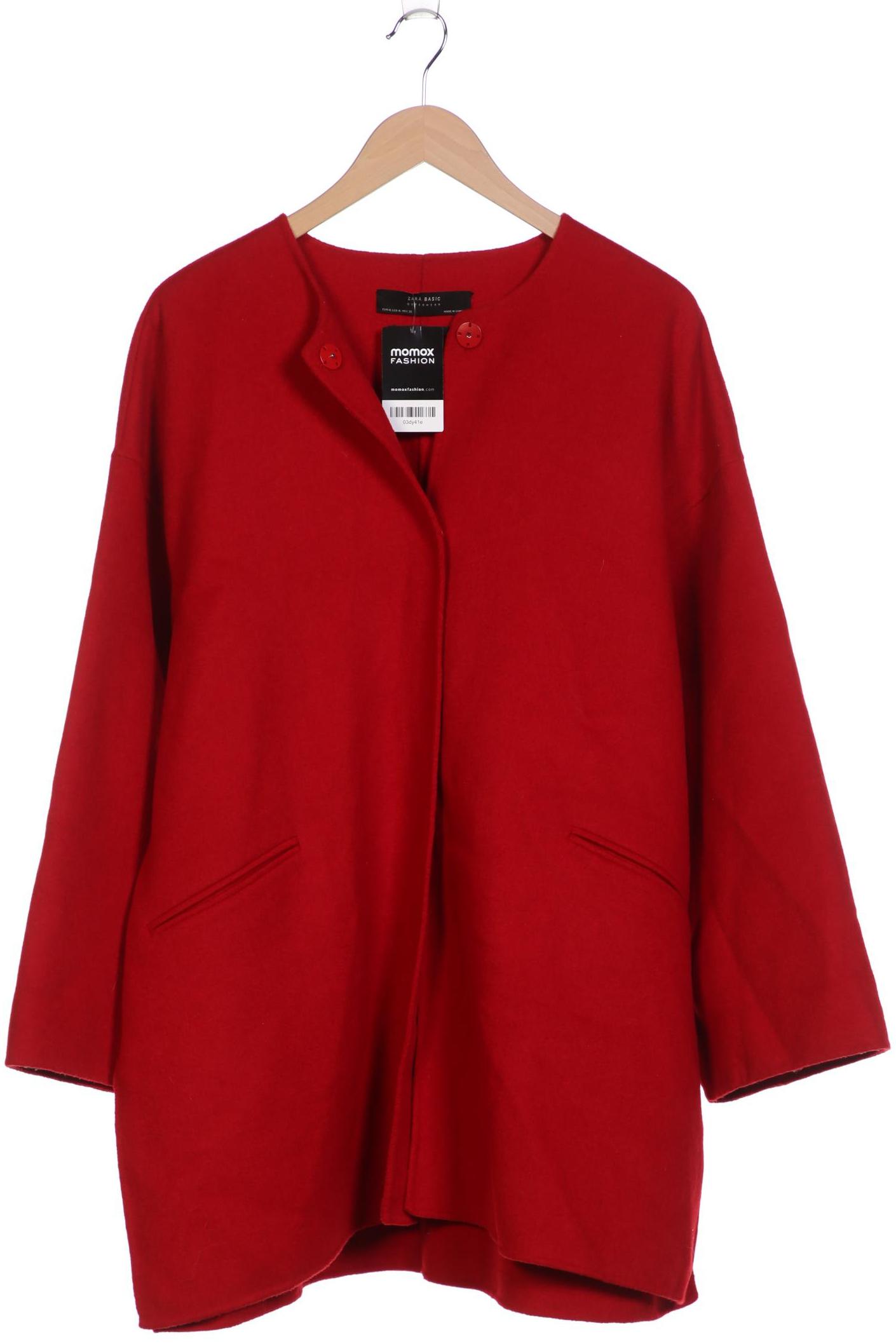 

Zara Damen Mantel, rot, Gr. 44