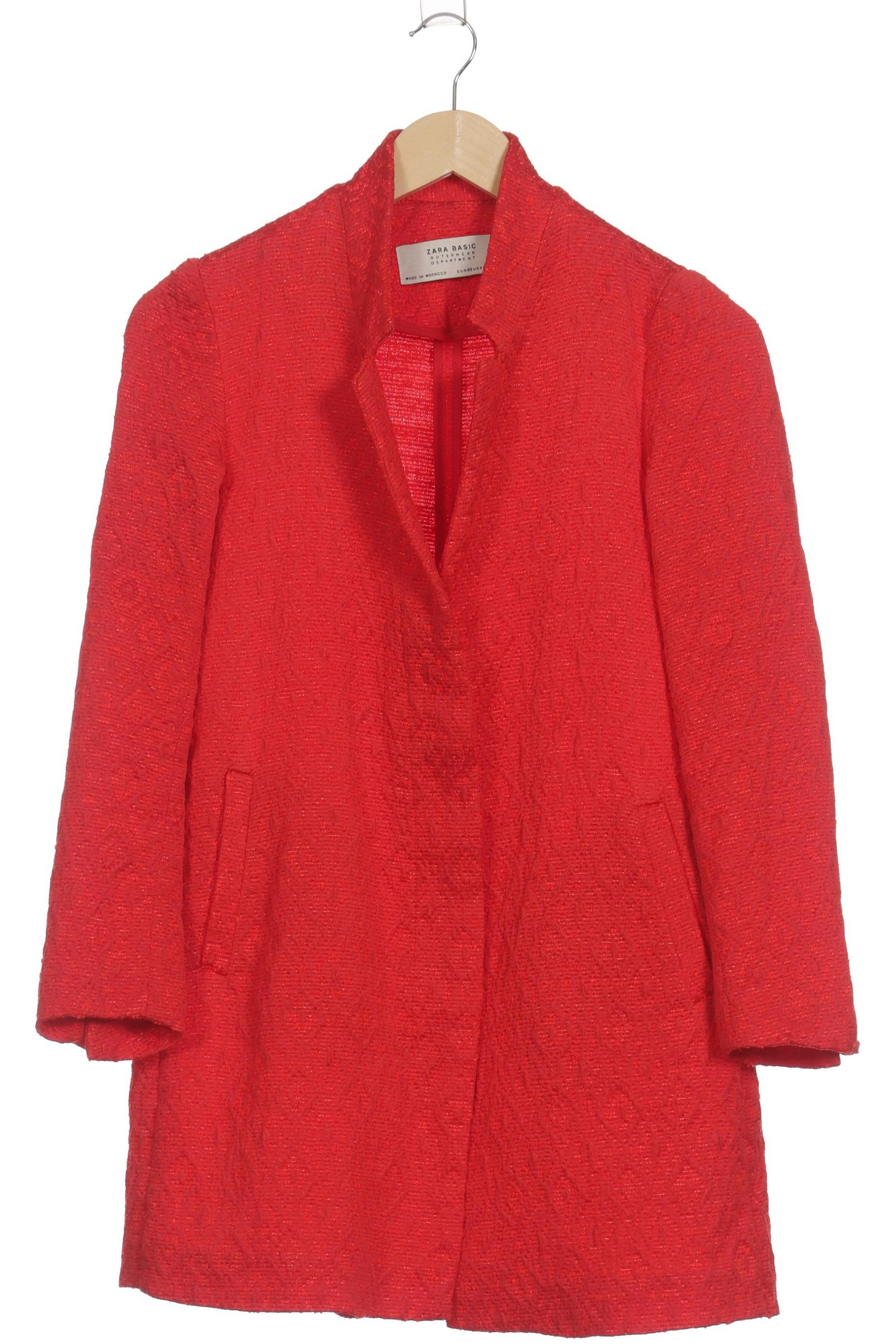 

Zara Damen Mantel, rot, Gr. 34
