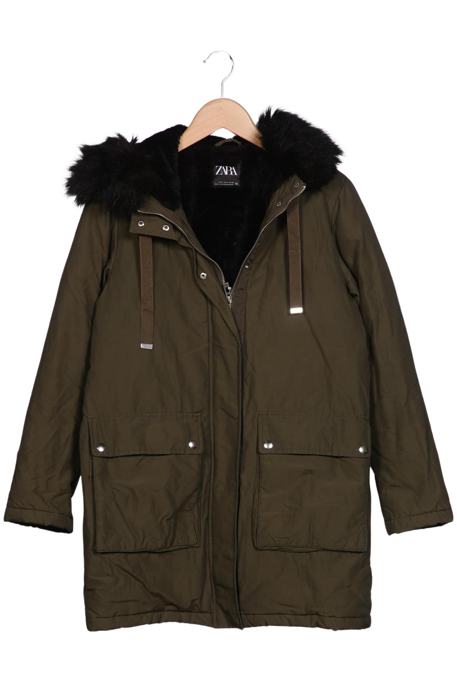 

Zara Damen Mantel, grün, Gr. 36