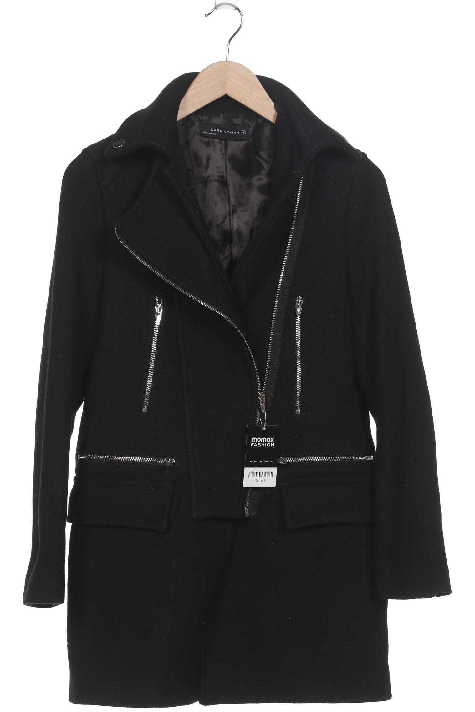 

Zara Damen Mantel, schwarz, Gr. 36