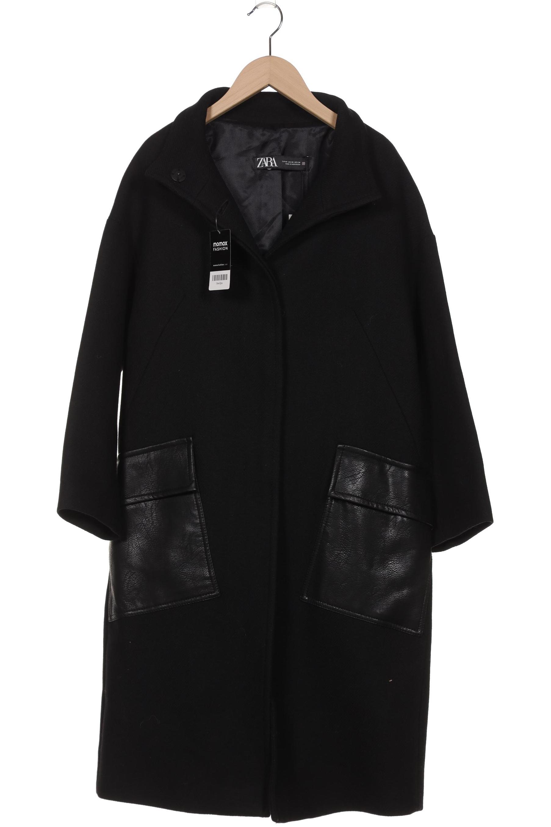 

Zara Damen Mantel, schwarz, Gr. 34