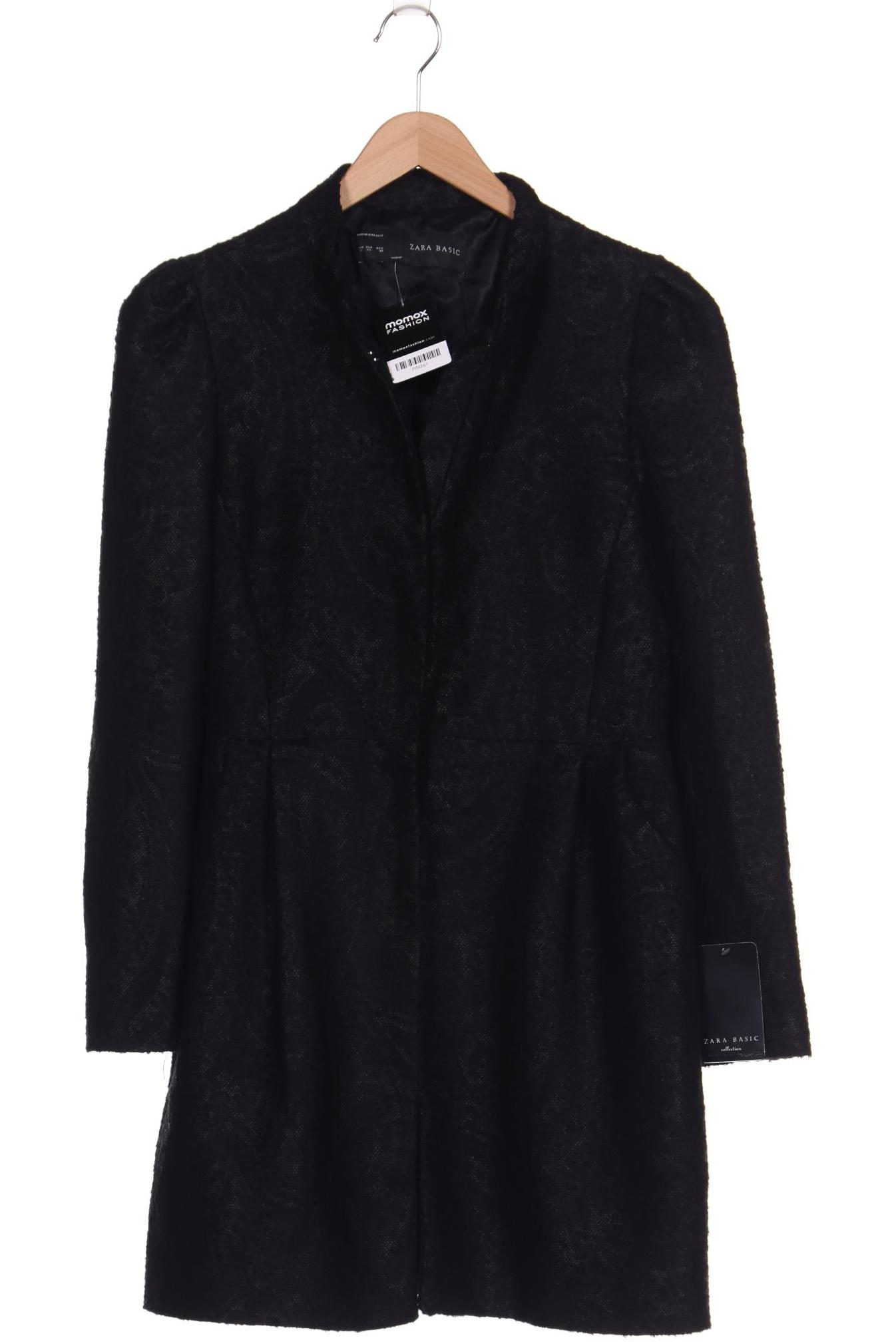 

ZARA Damen Mantel, schwarz
