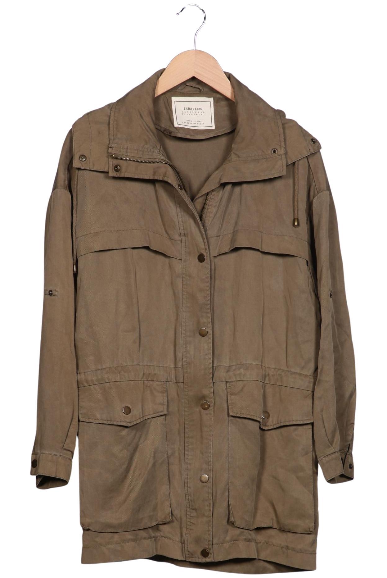 

Zara Damen Mantel, grün, Gr. 34